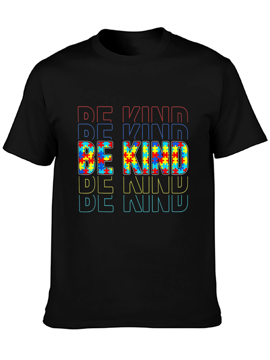 Be Kind Autism Awareness Graphic T-Shirt