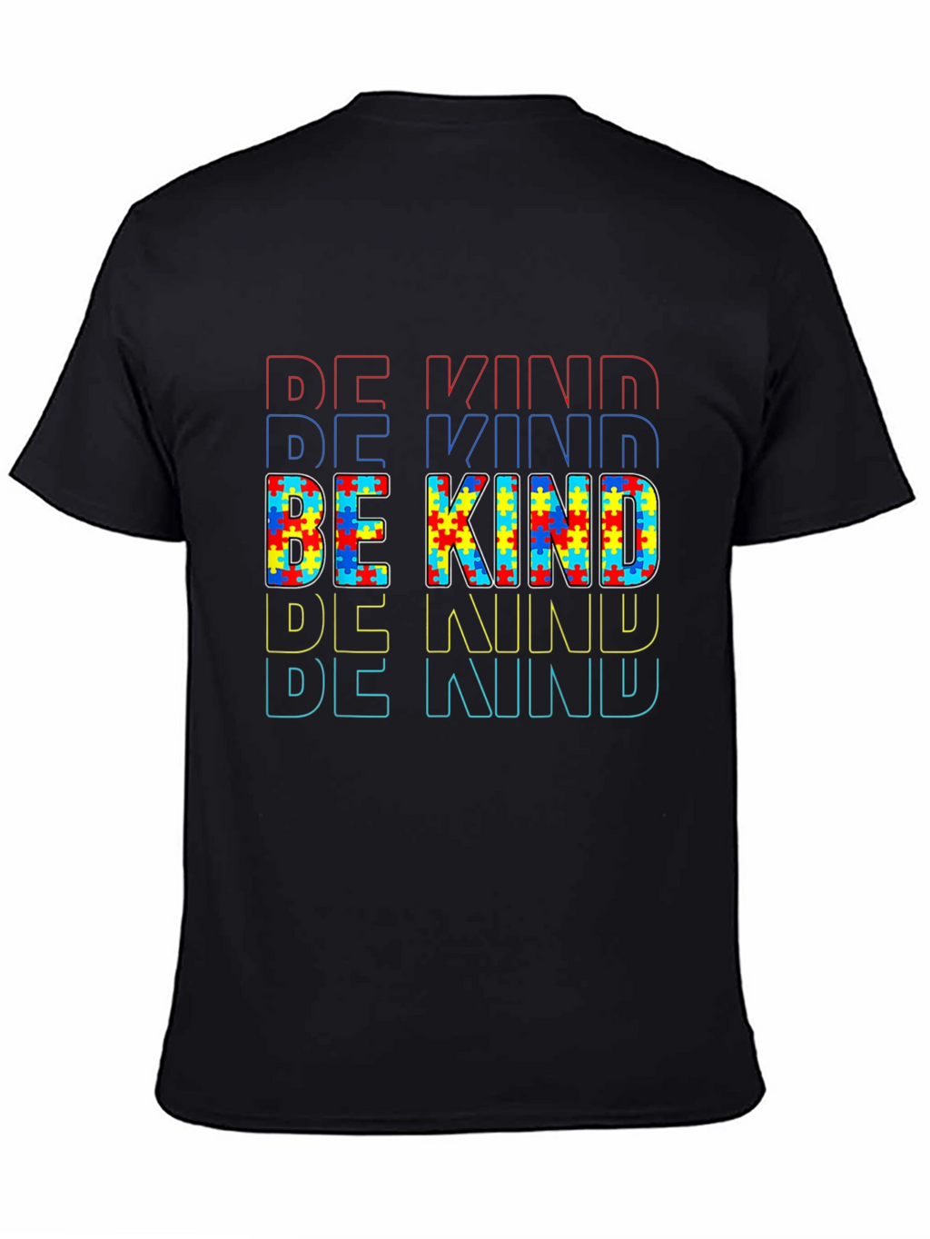 Be Kind Autism Awareness Graphic T-Shirt