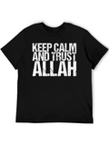 Keep Calm and Trust Allah T-Shirt