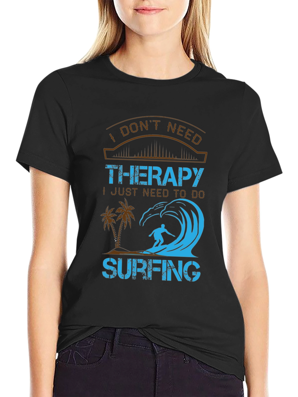 Surfing Therapy Graphic Tee