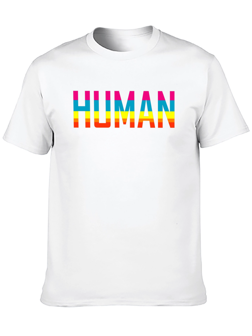HUMAN Pride T-Shirt - Black Short Sleeve Tee