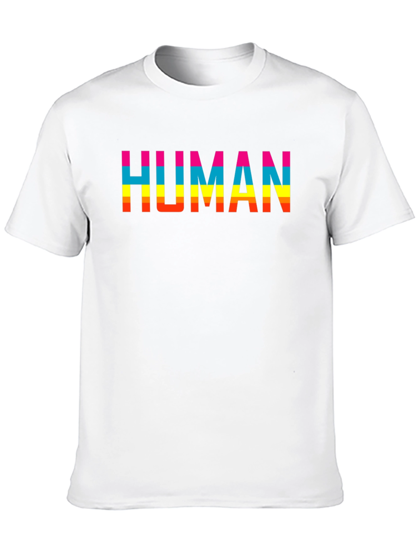 HUMAN Pride T-Shirt - Black Short Sleeve Tee