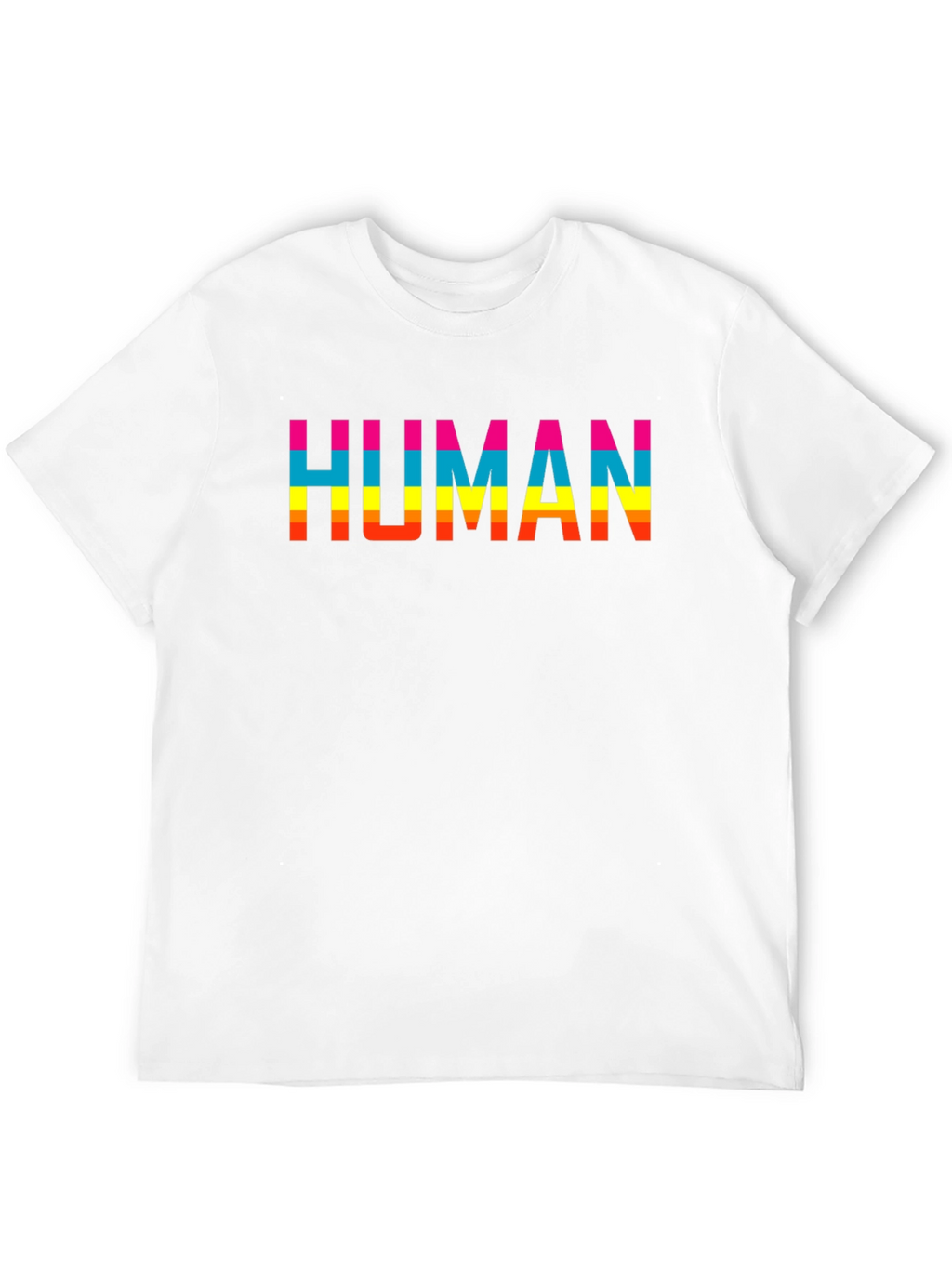 HUMAN Pride T-Shirt - Black Short Sleeve Tee
