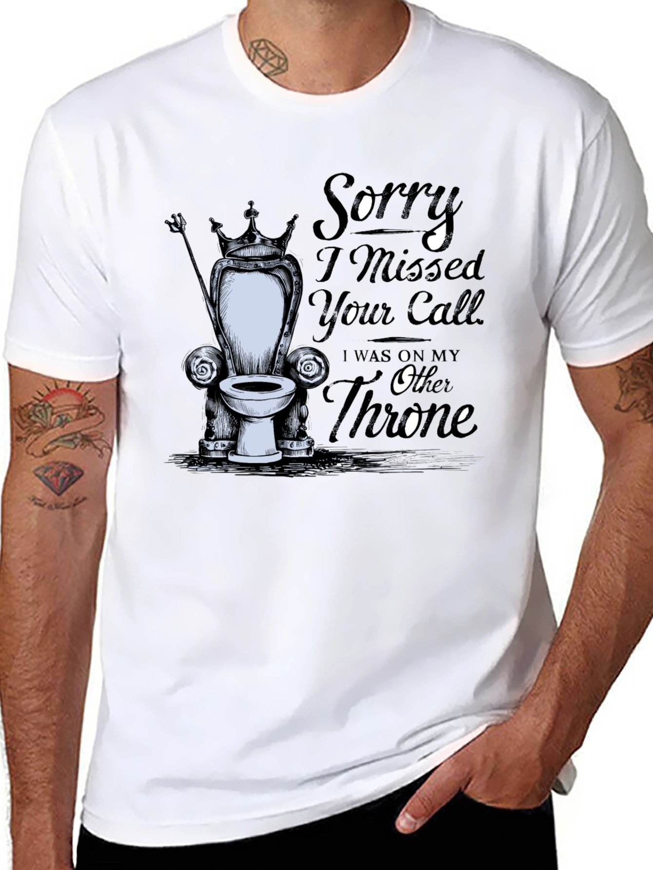 Throne Humor T-Shirt