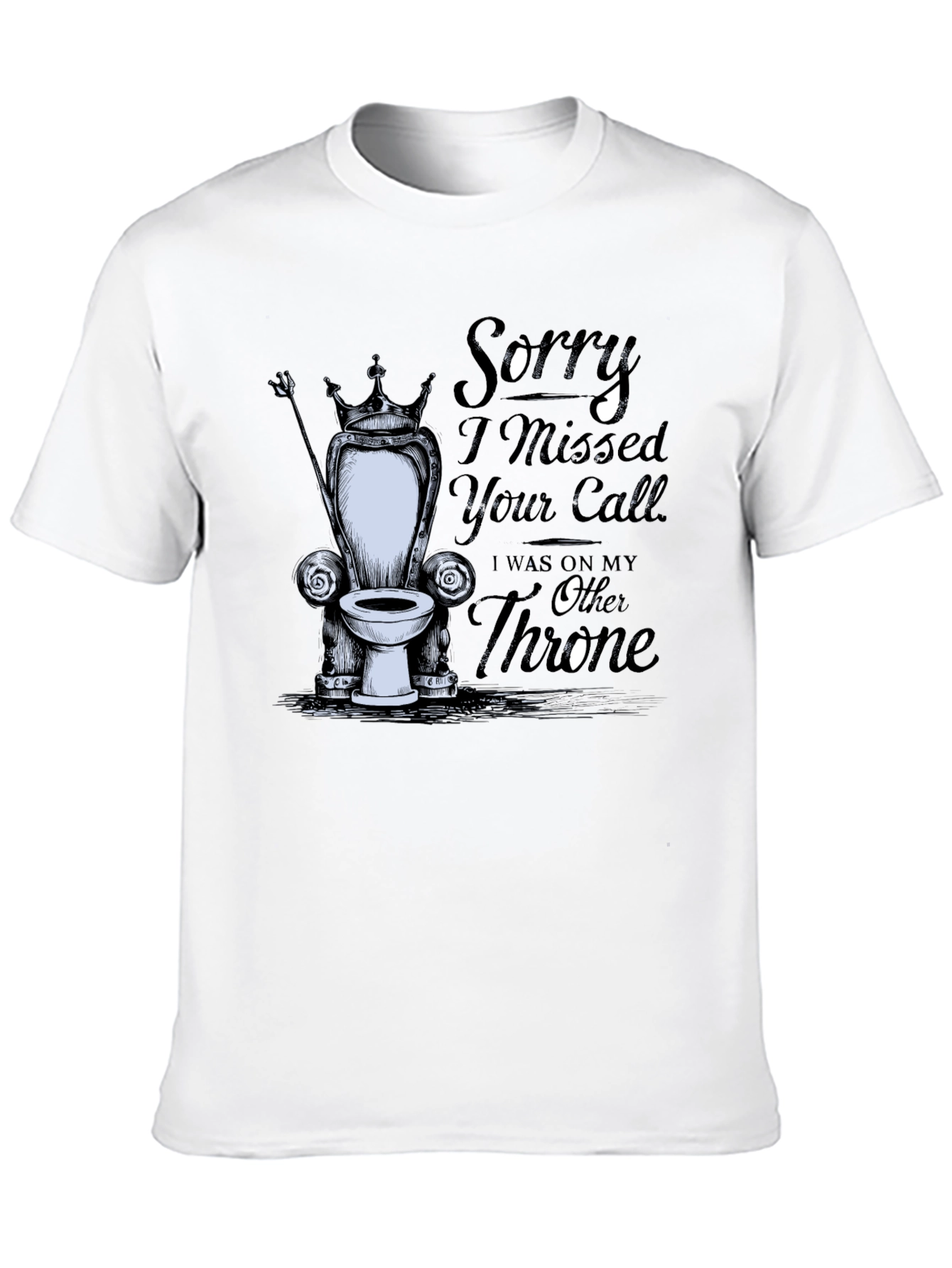 Throne Humor T-Shirt