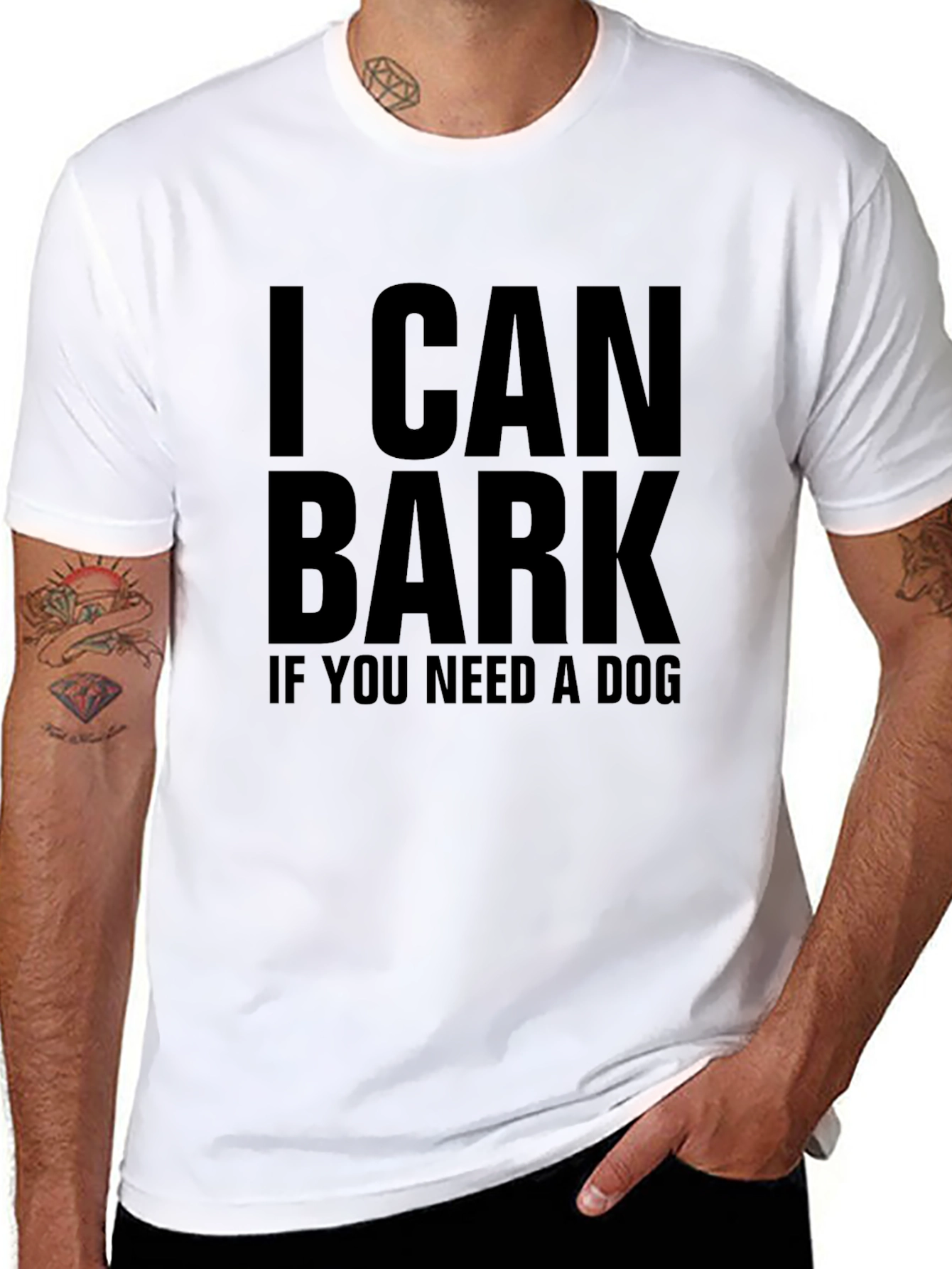 I Can Bark T-Shirt - Funny Dog Lover Tee