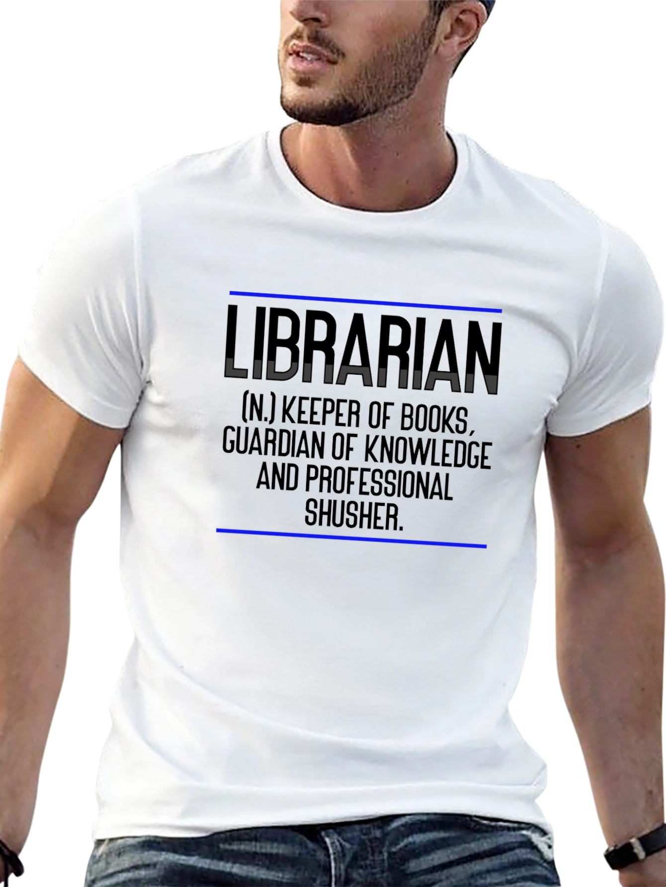 Librarian Definition Graphic T-Shirt