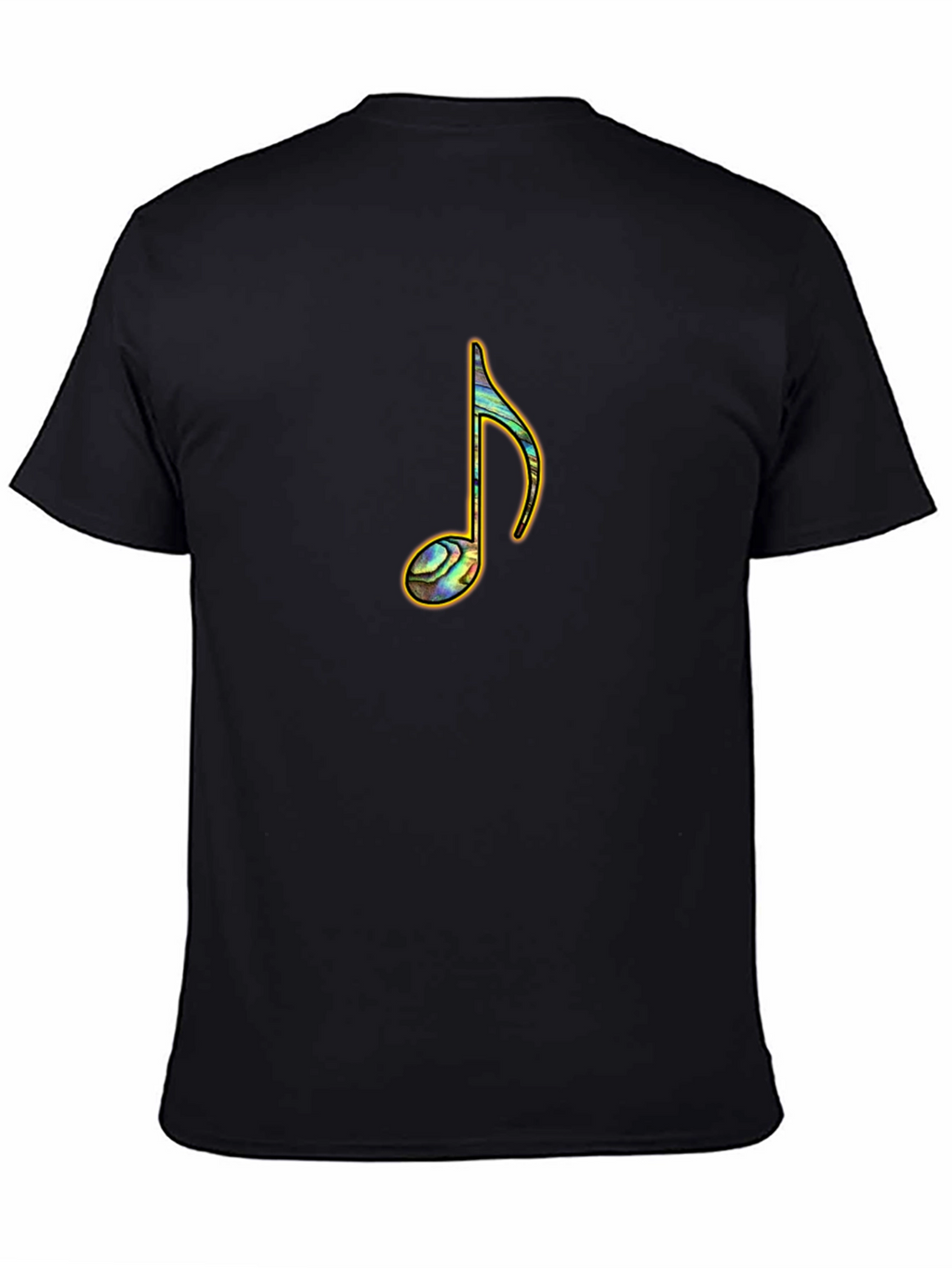 Stylish Music Note Graphic T-Shirt