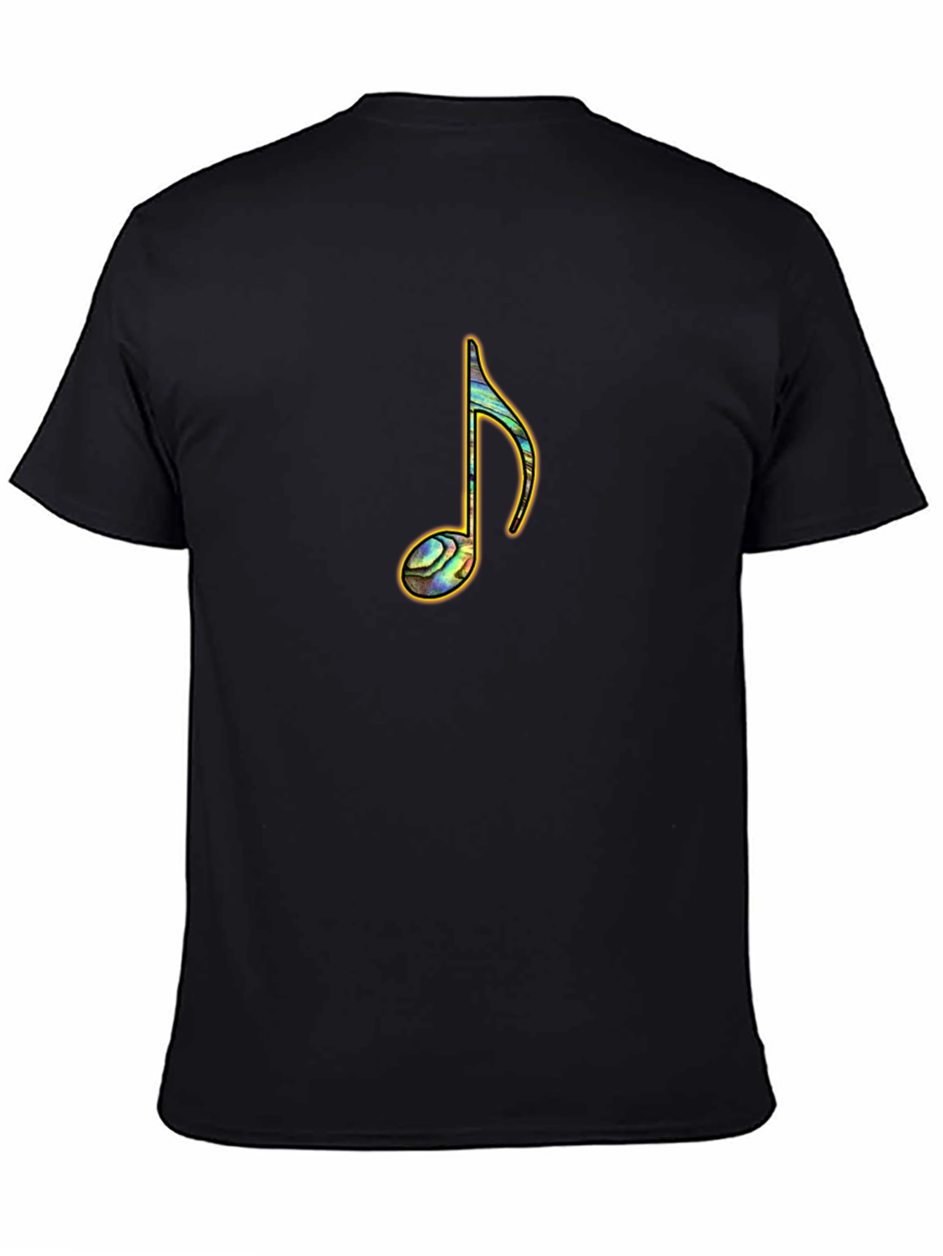 Stylish Music Note Graphic T-Shirt