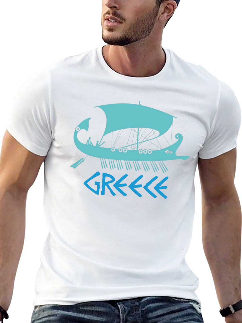 Greece Ancient Boat T-Shirt
