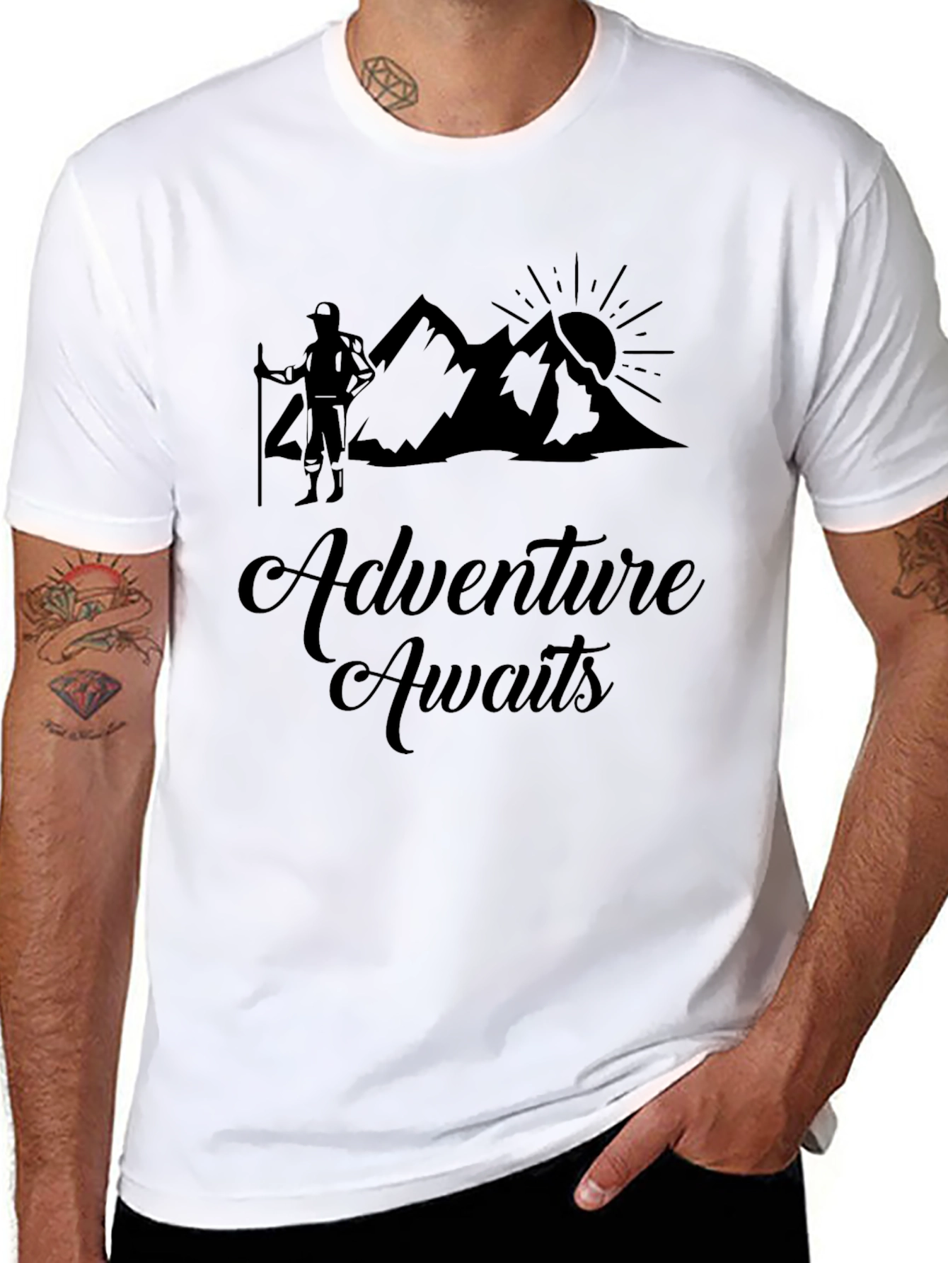 Adventure Awaits Graphic T-Shirt