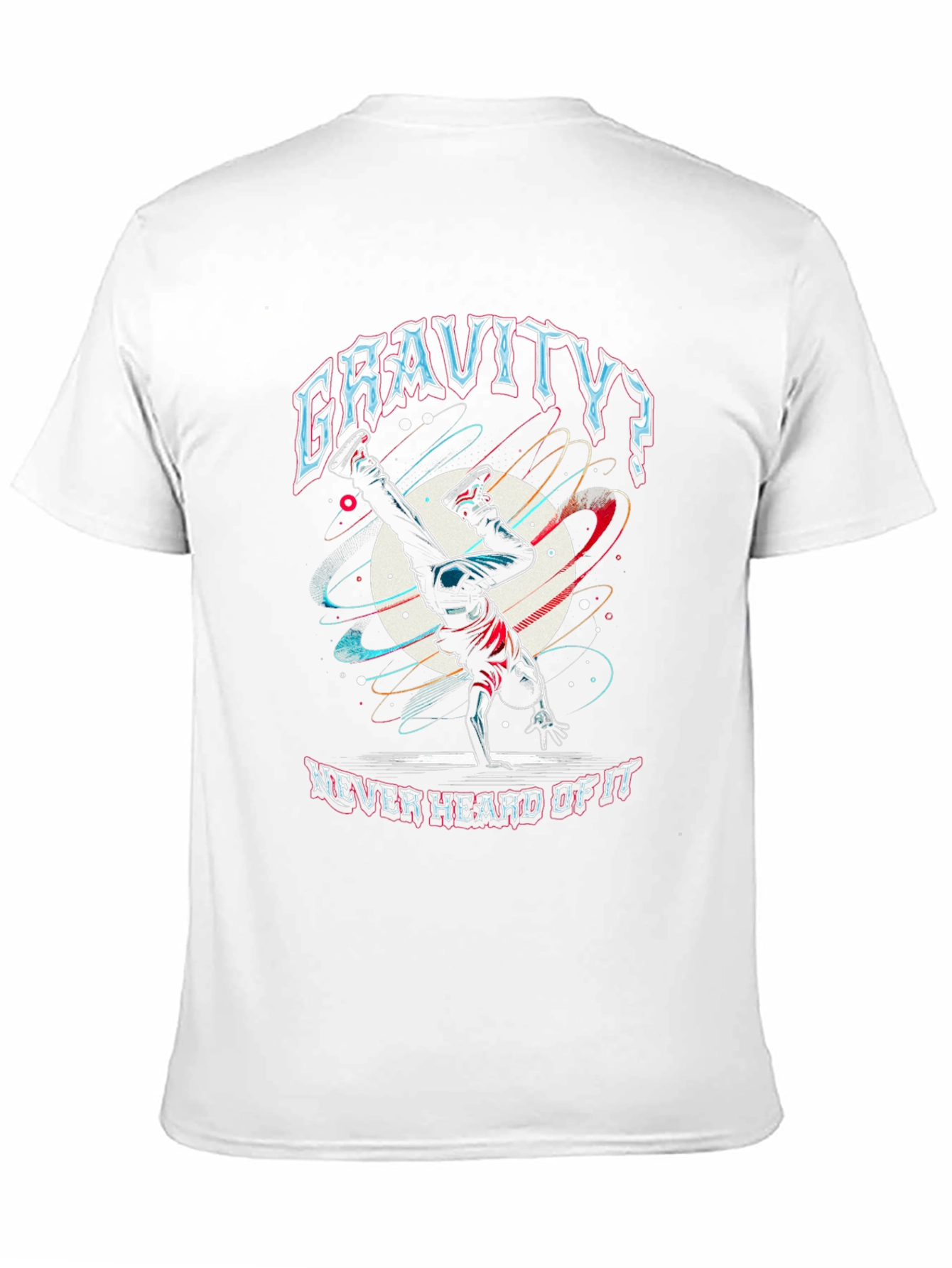 Gravity? Never Heard of It Black T-Shirt
