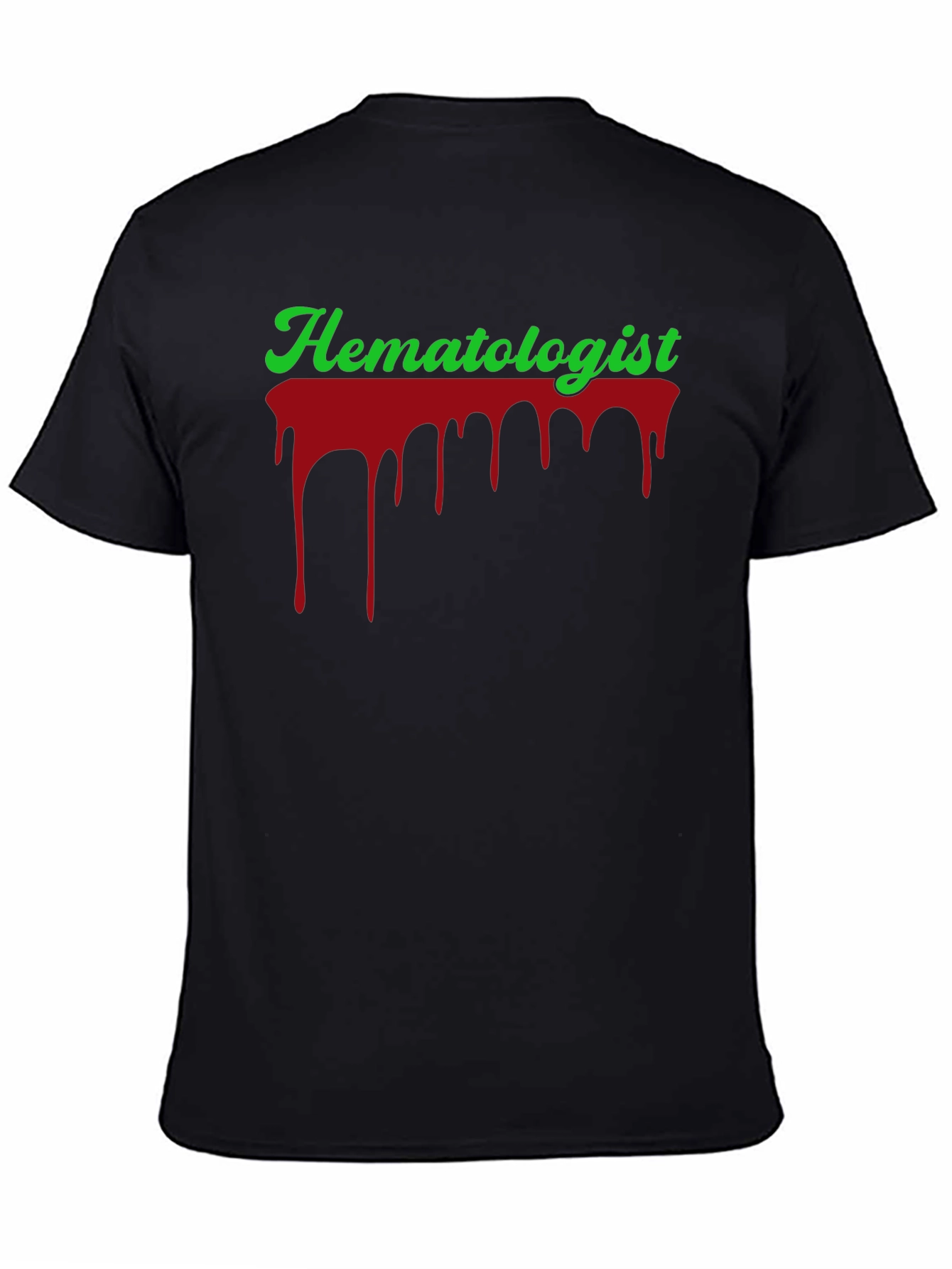 Hematologist Blood Drip Graphic T-Shirt