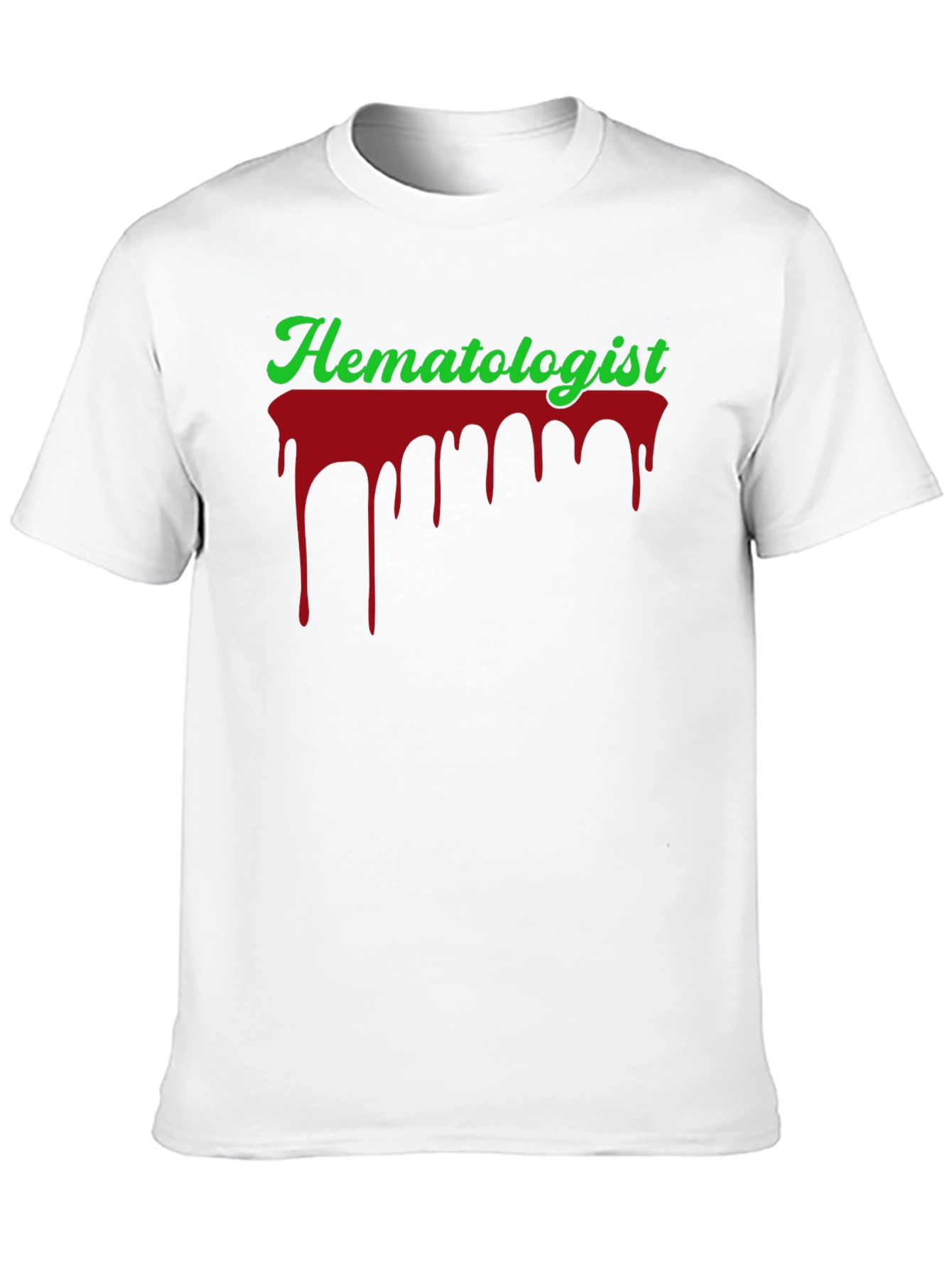 Hematologist Blood Drip Graphic T-Shirt