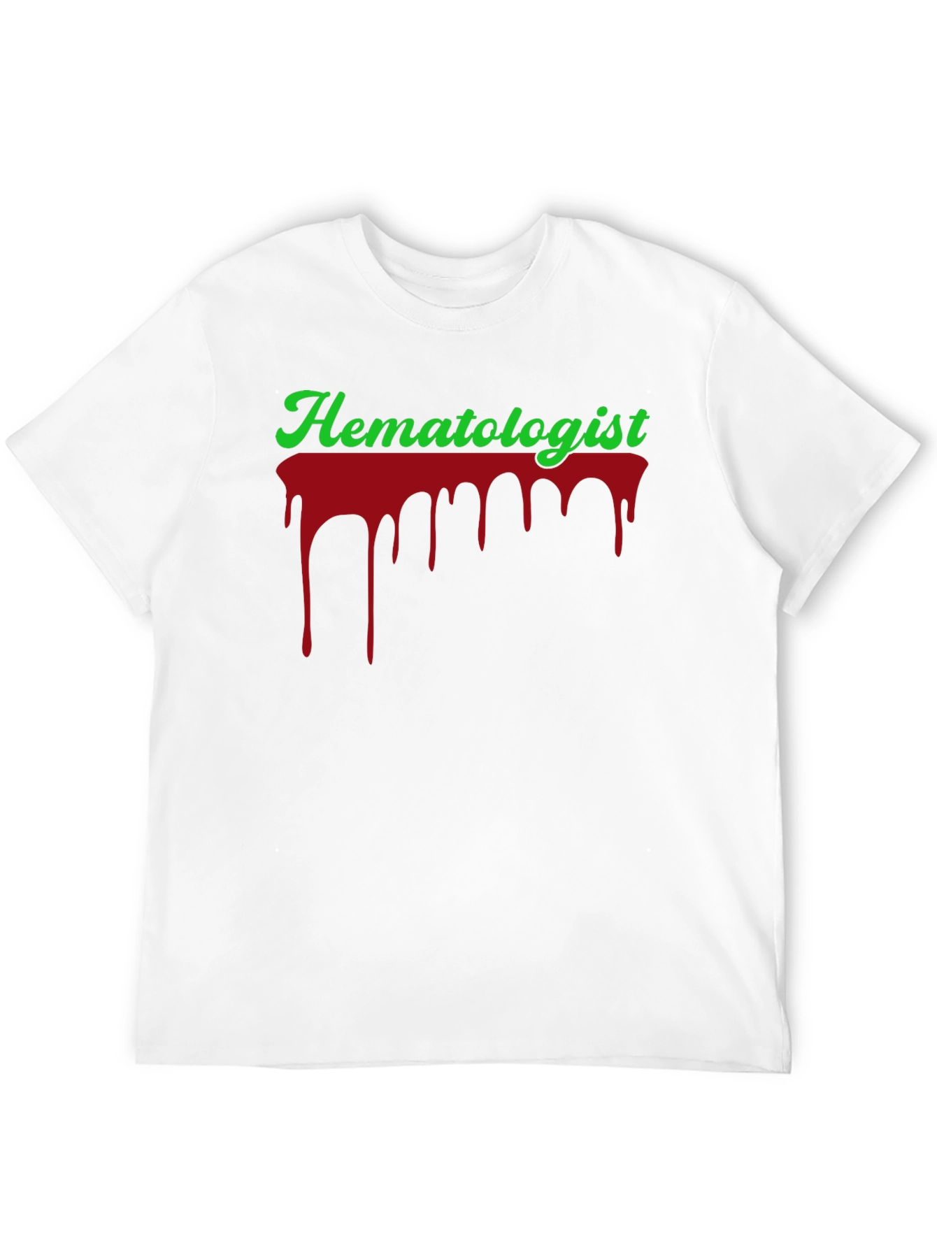 Hematologist Blood Drip Graphic T-Shirt