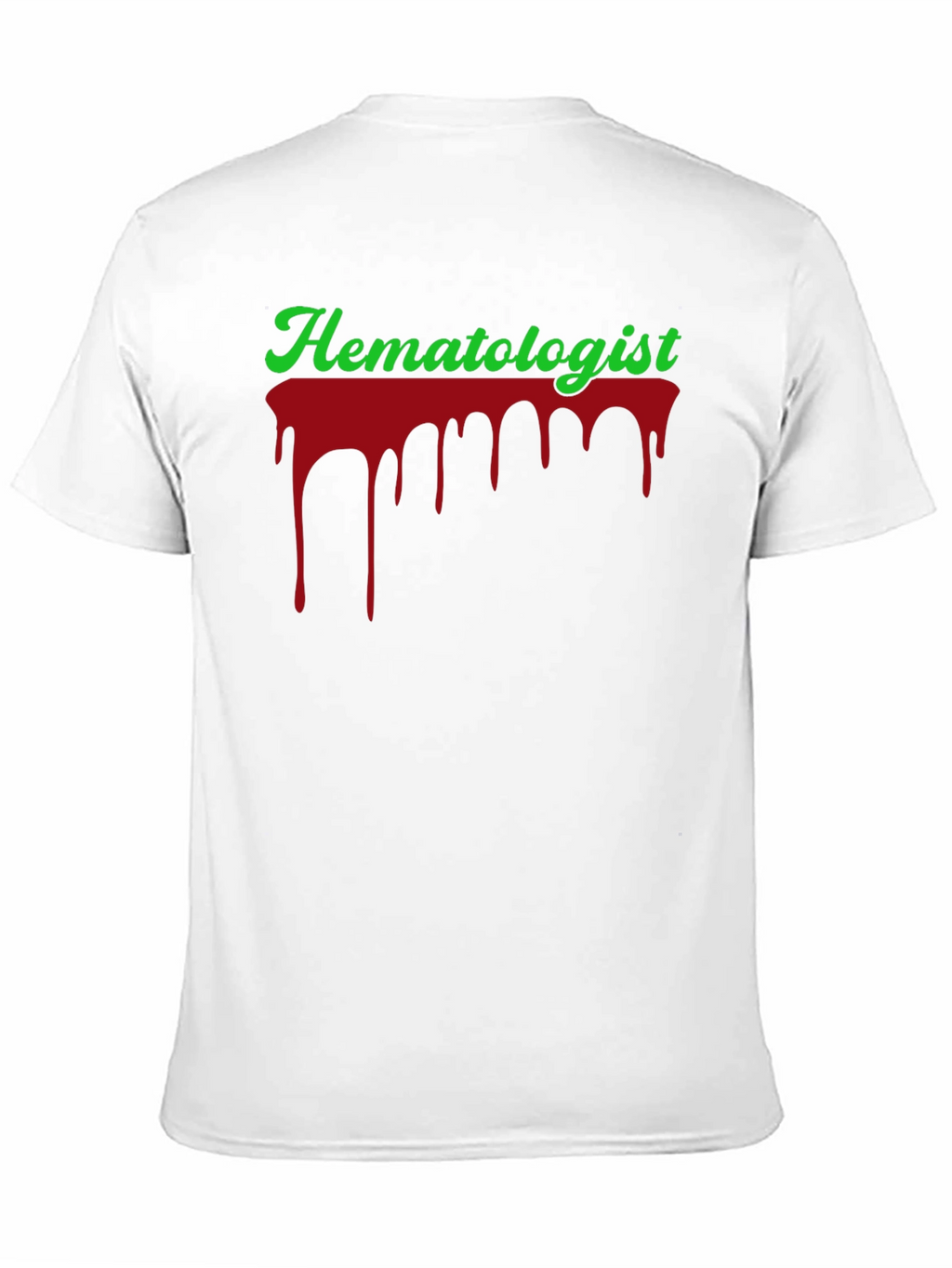 Hematologist Blood Drip Graphic T-Shirt