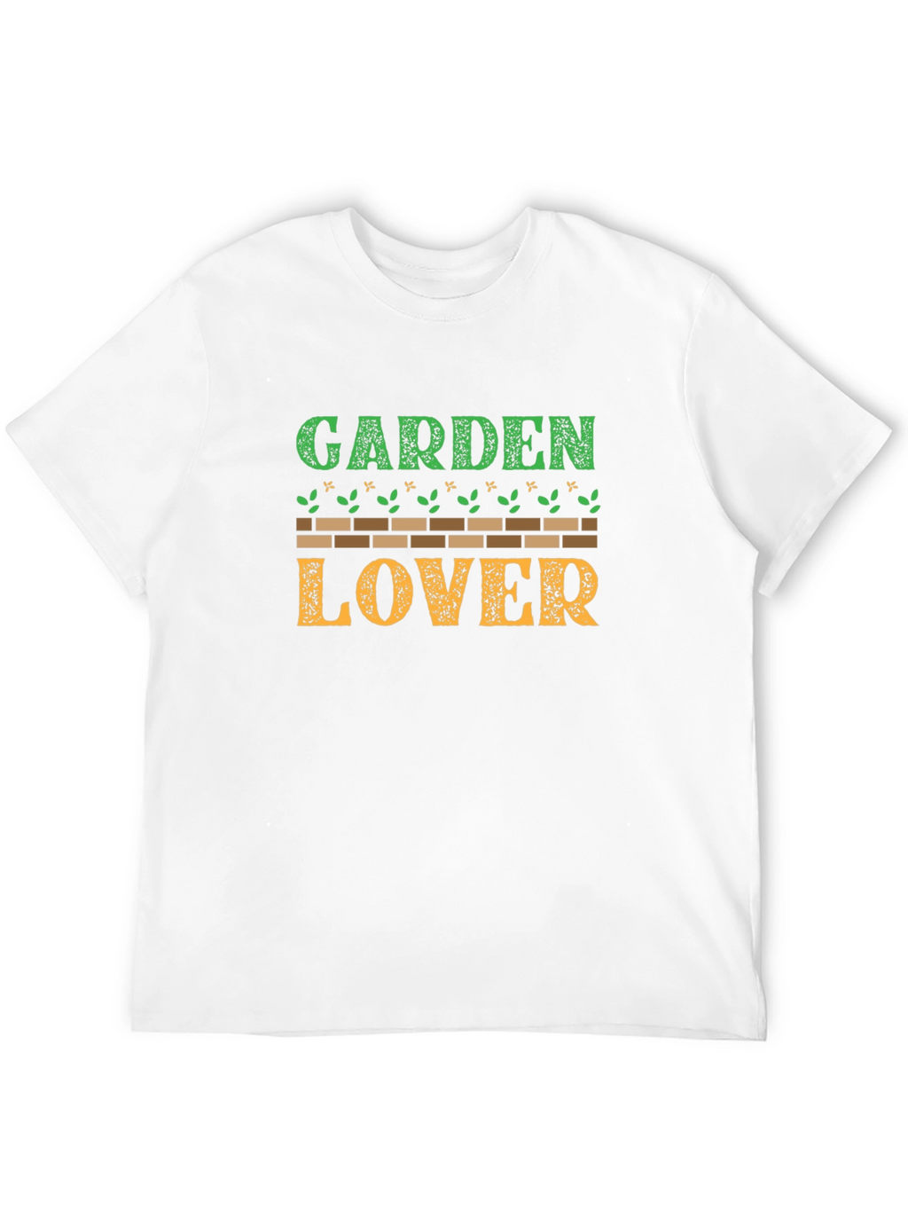Garden Lover Black Graphic T-Shirt