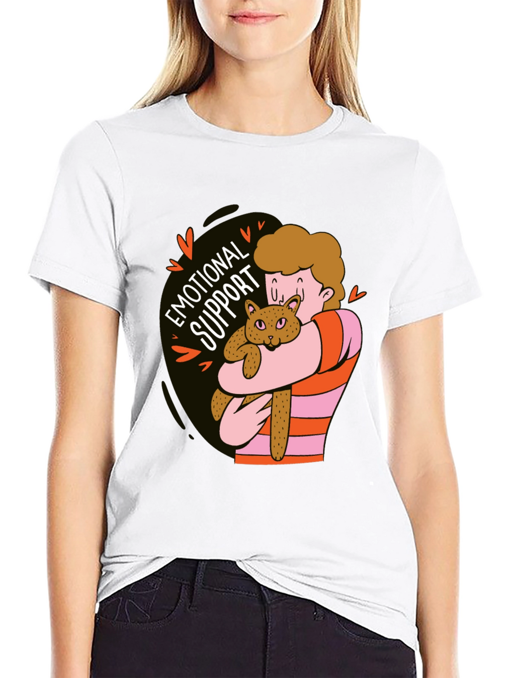 Emotional Support Human T-Shirt