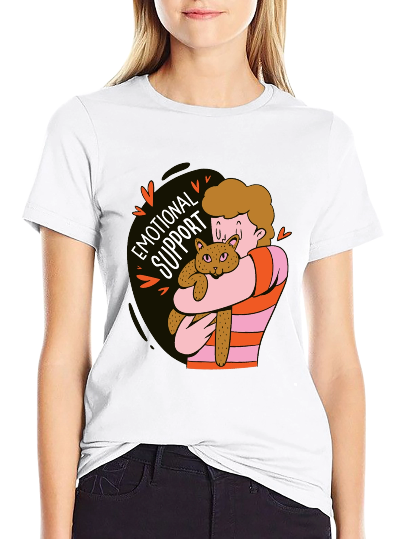 Emotional Support Human T-Shirt