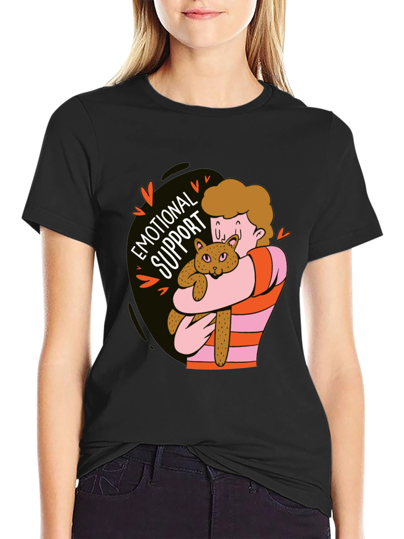 Emotional Support Human T-Shirt