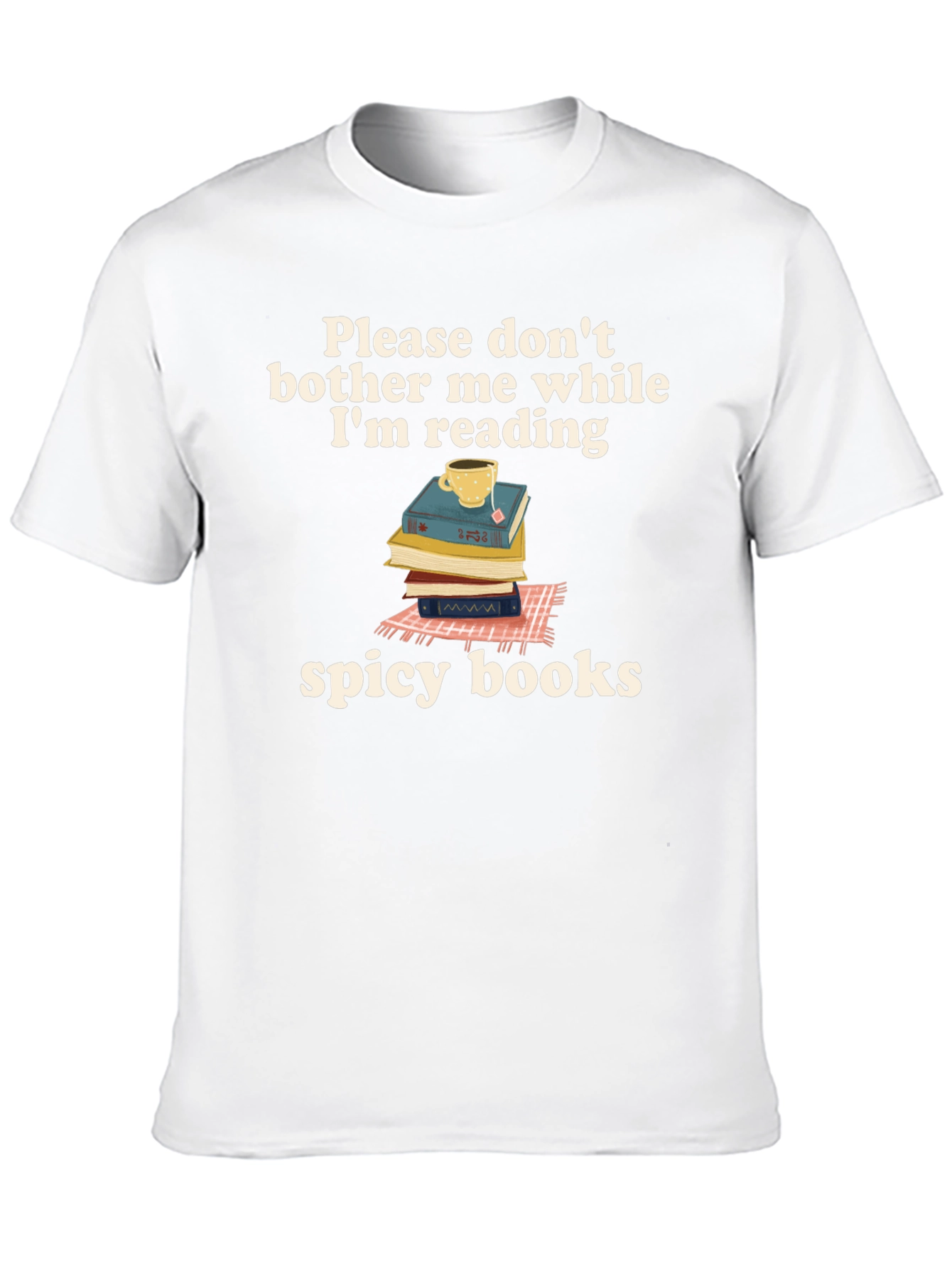 Spicy Books T-Shirt: Dont Bother Me Im Reading