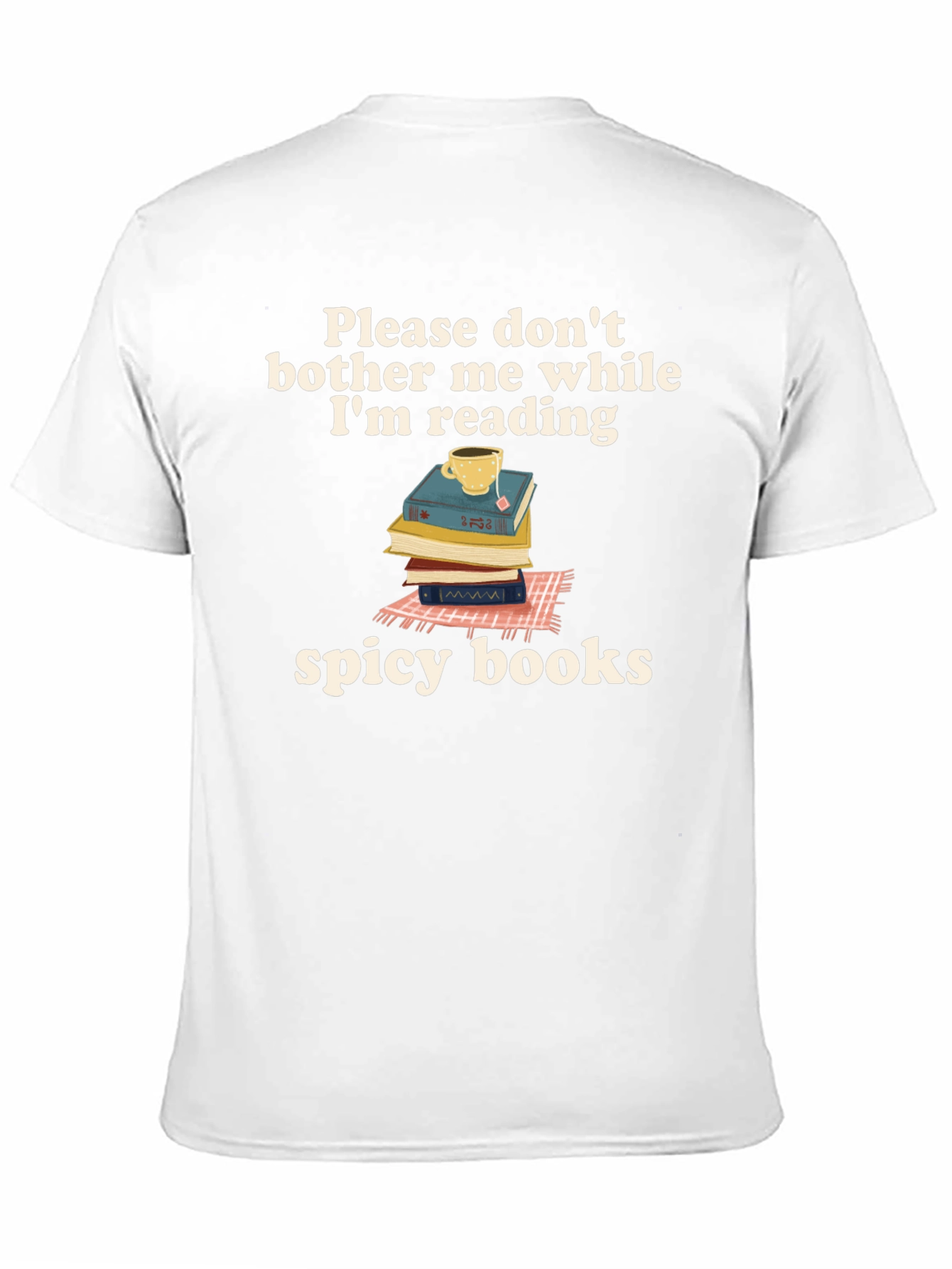 Spicy Books T-Shirt: Dont Bother Me Im Reading
