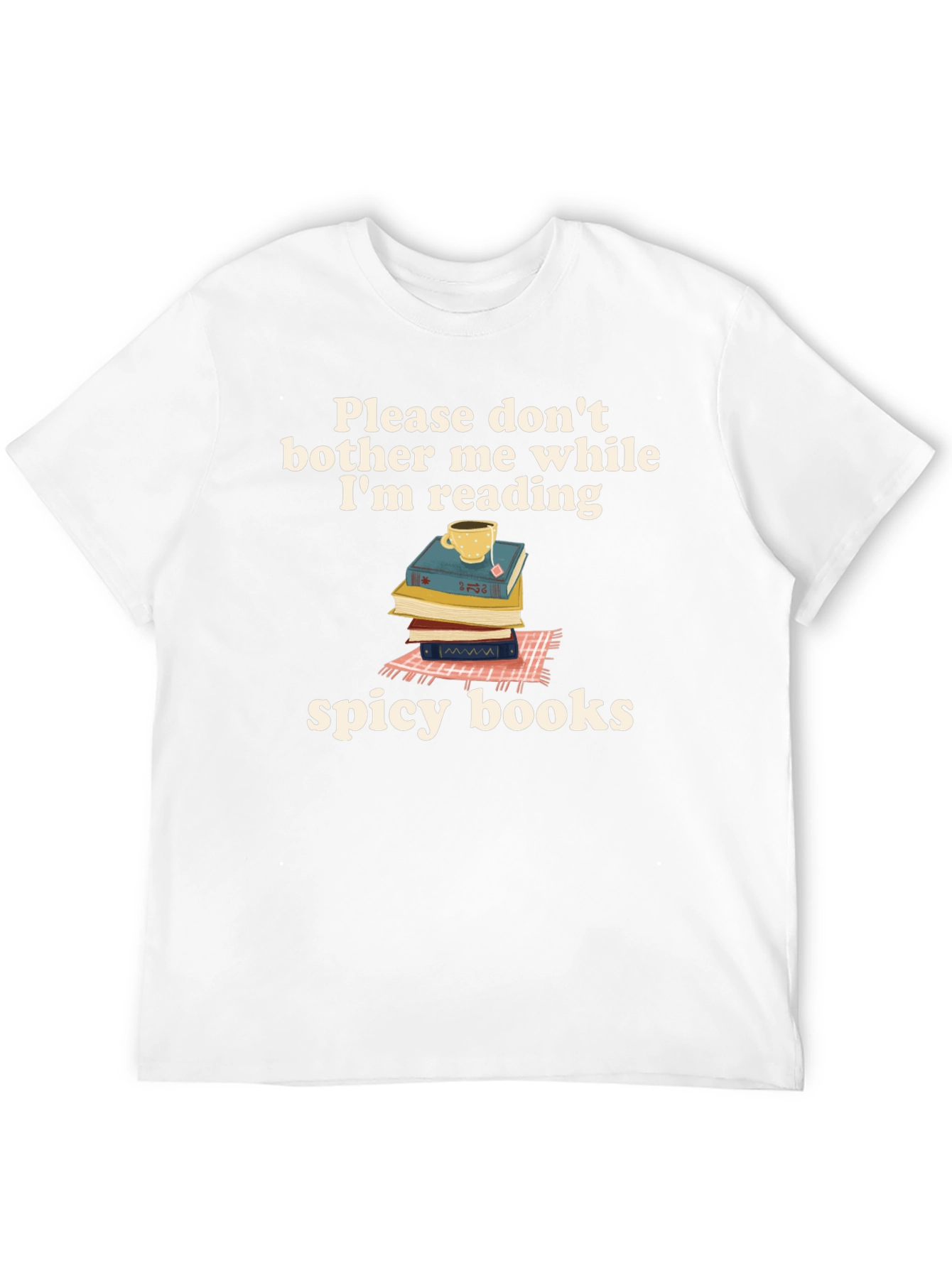 Spicy Books T-Shirt: Dont Bother Me Im Reading