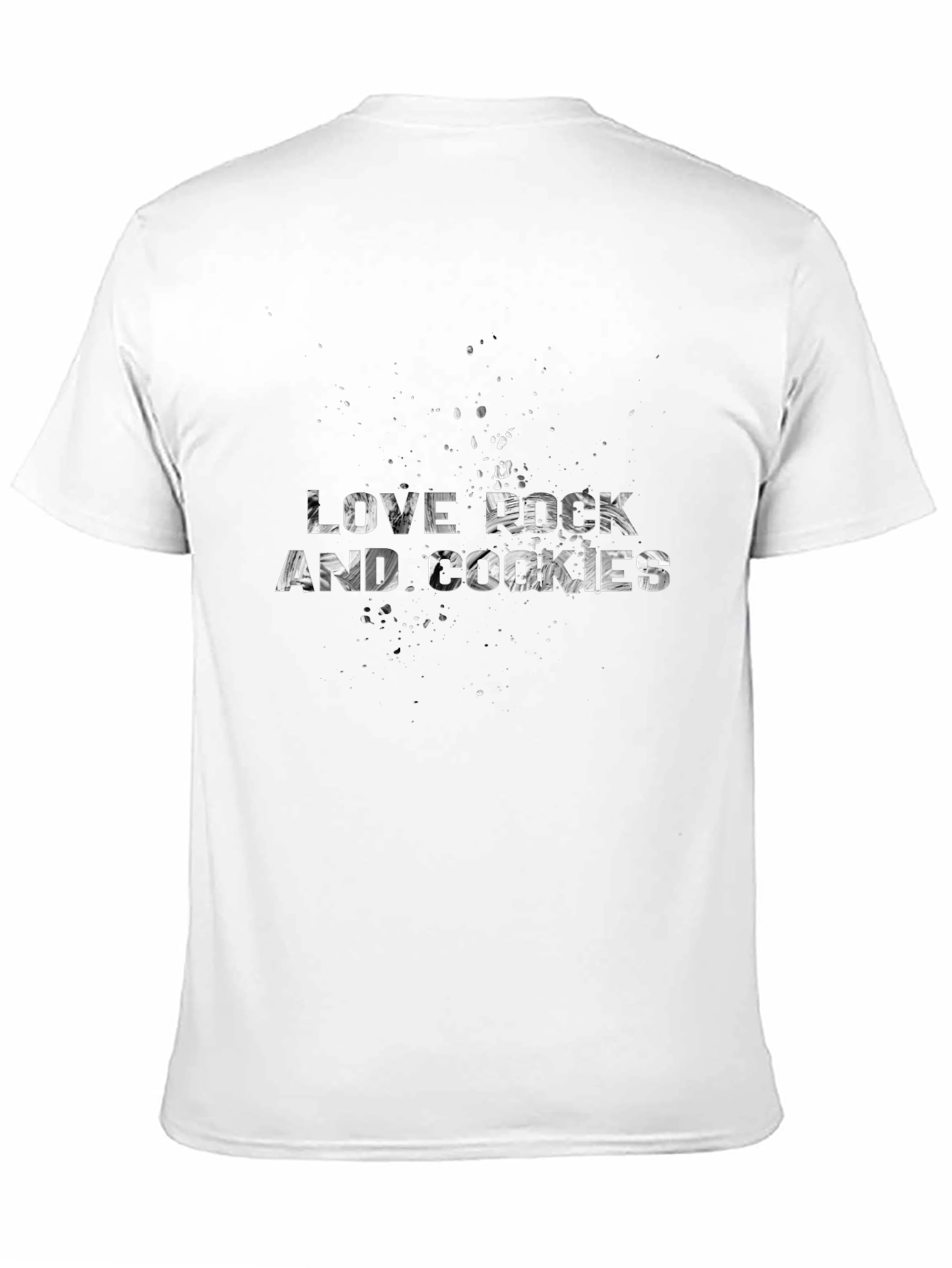 Love Rock and Cookies Graphic T-Shirt