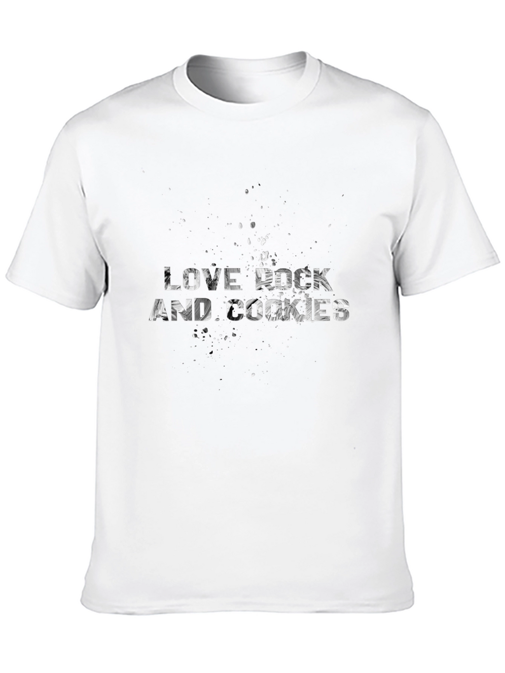 Love Rock and Cookies Graphic T-Shirt