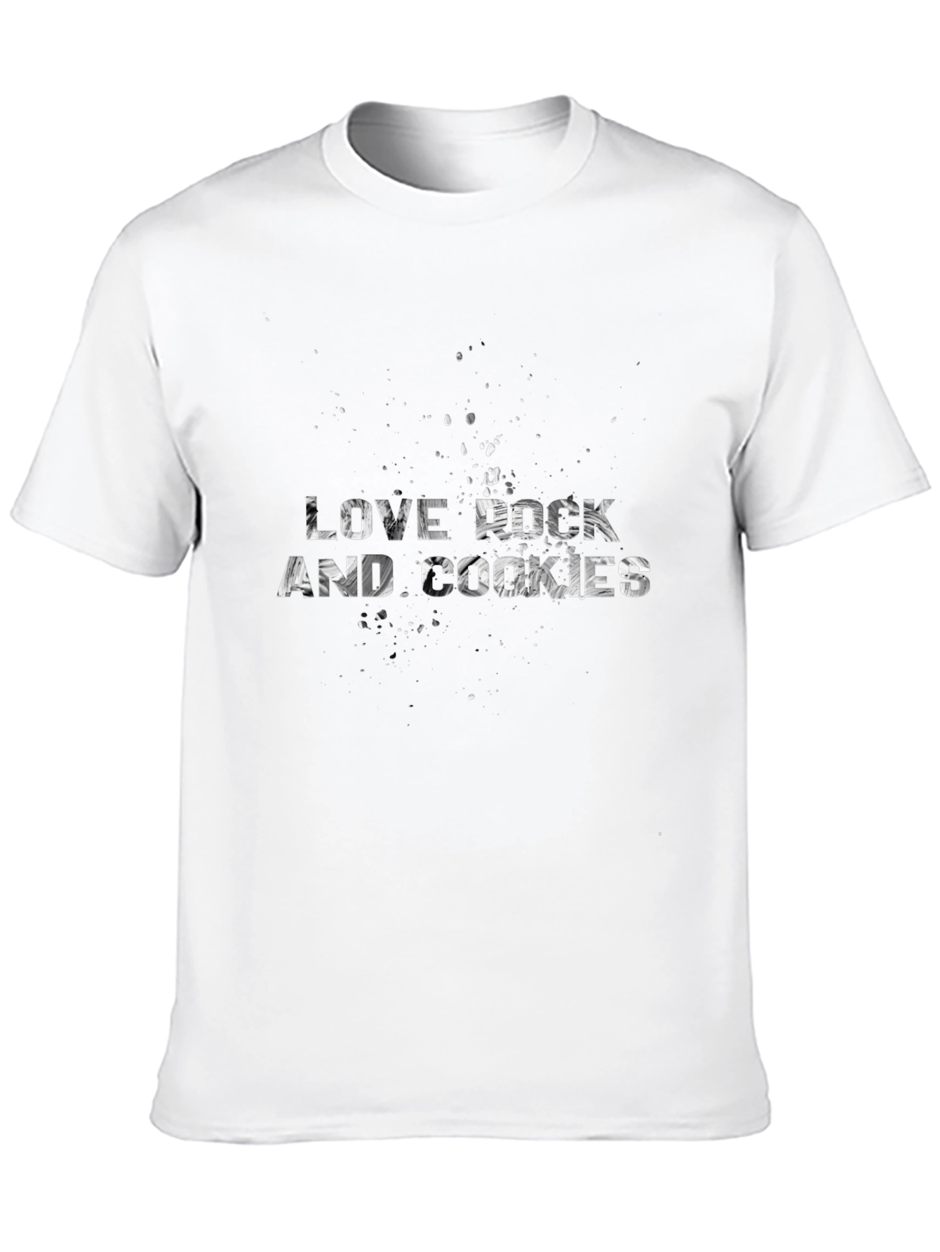 Love Rock and Cookies Graphic T-Shirt