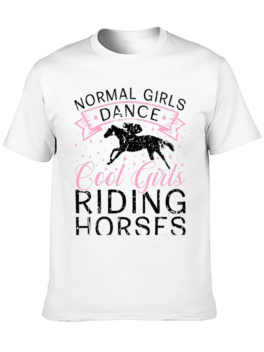 Cool Girls Ride Horses Graphic Tee