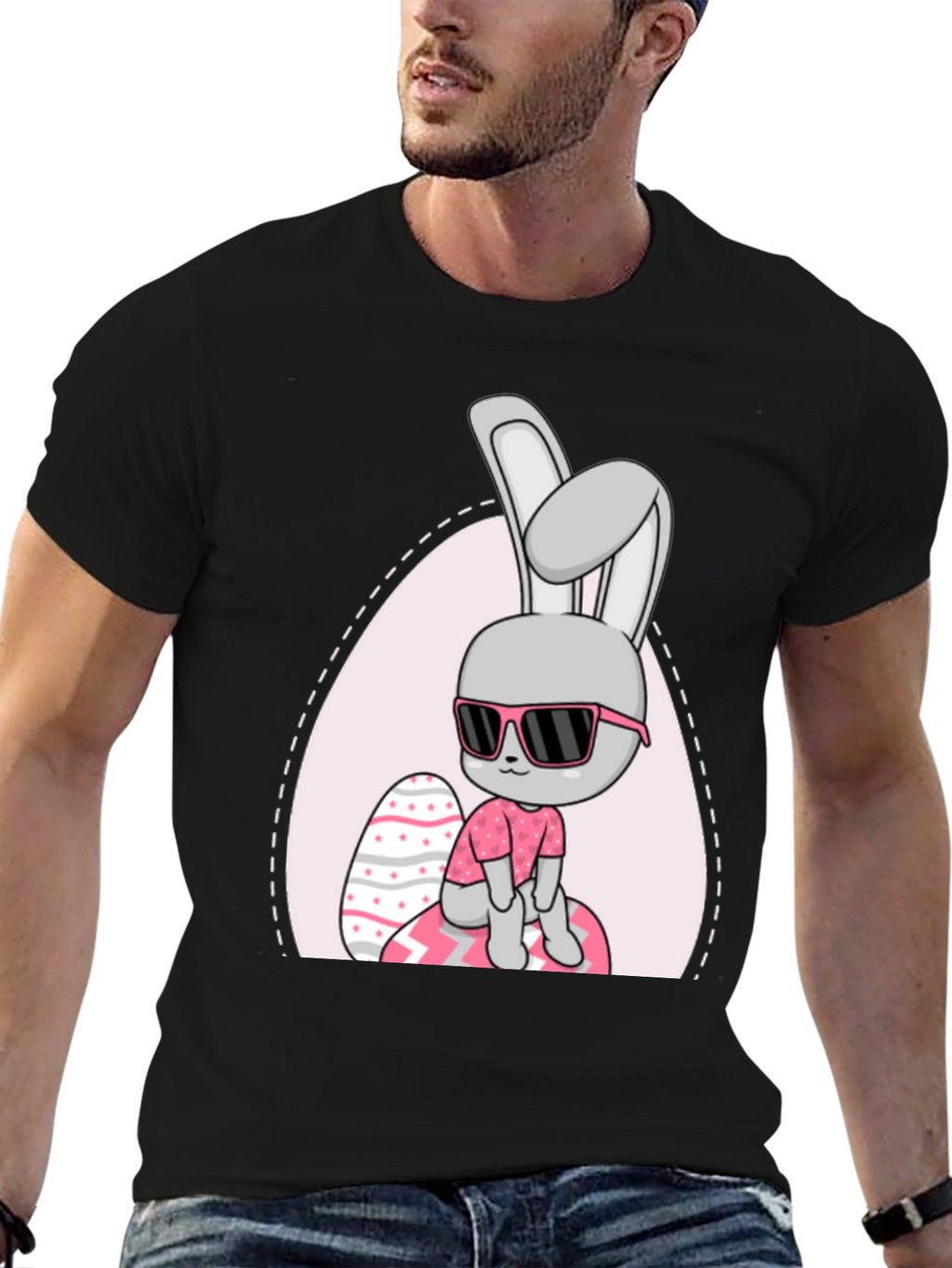 Cool Bunny Easter T-Shirt