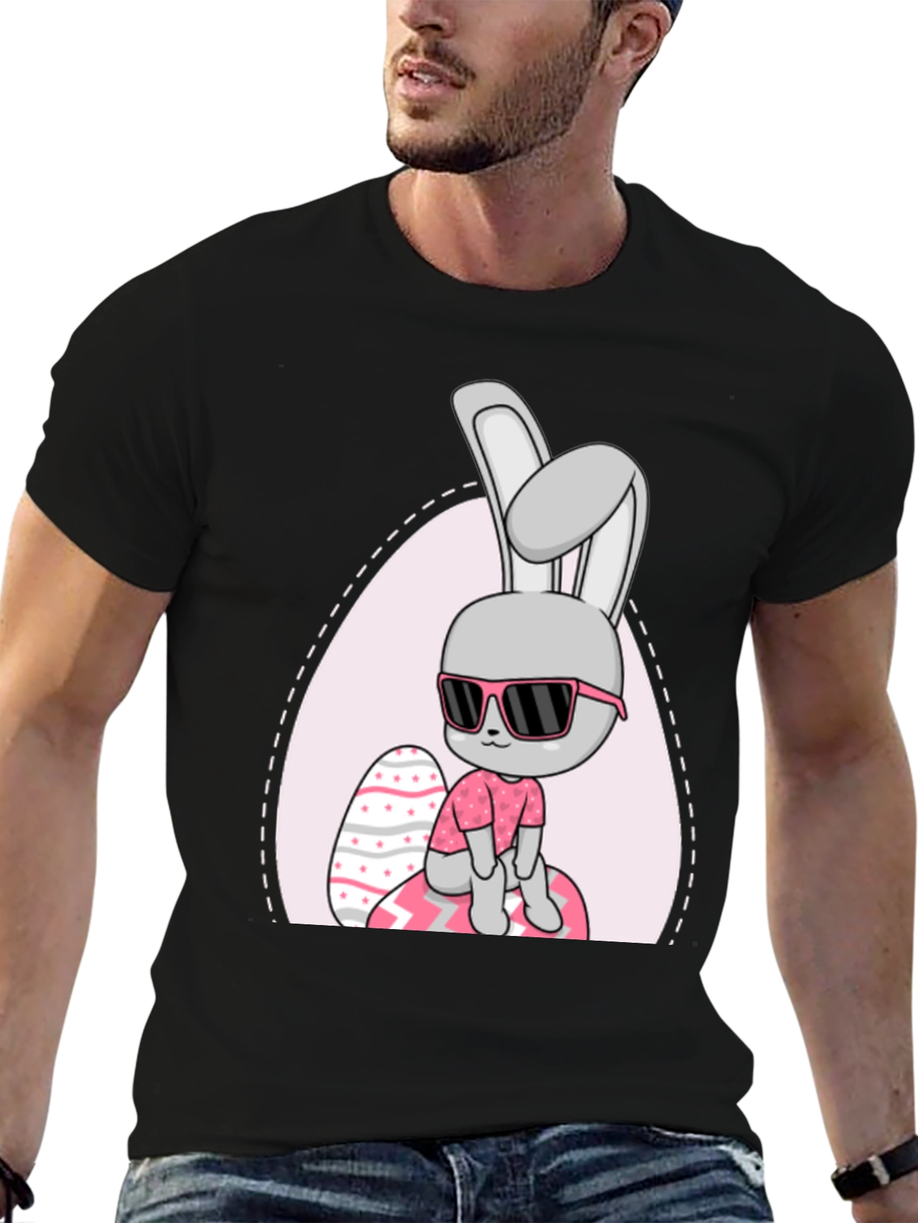 Cool Bunny Easter T-Shirt