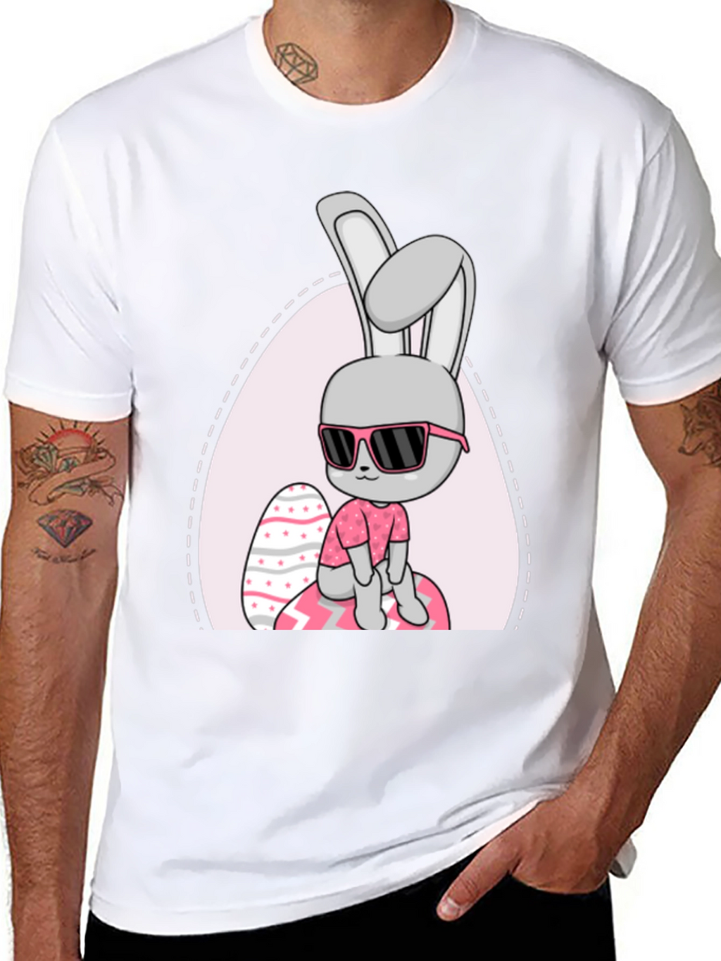 Cool Bunny Easter T-Shirt
