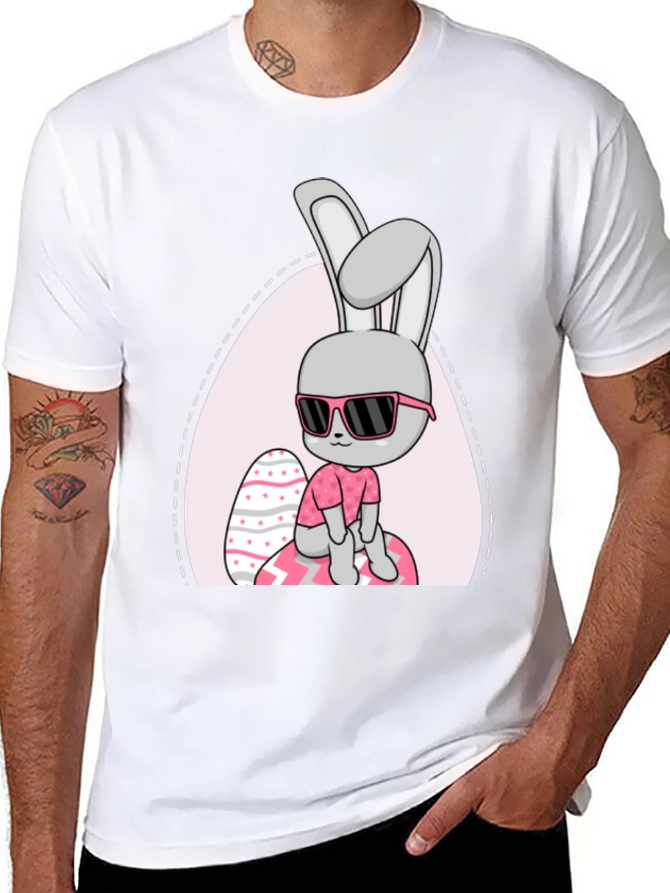 Cool Bunny Easter T-Shirt