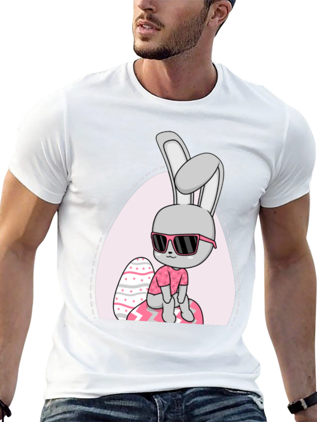 Cool Bunny Easter T-Shirt