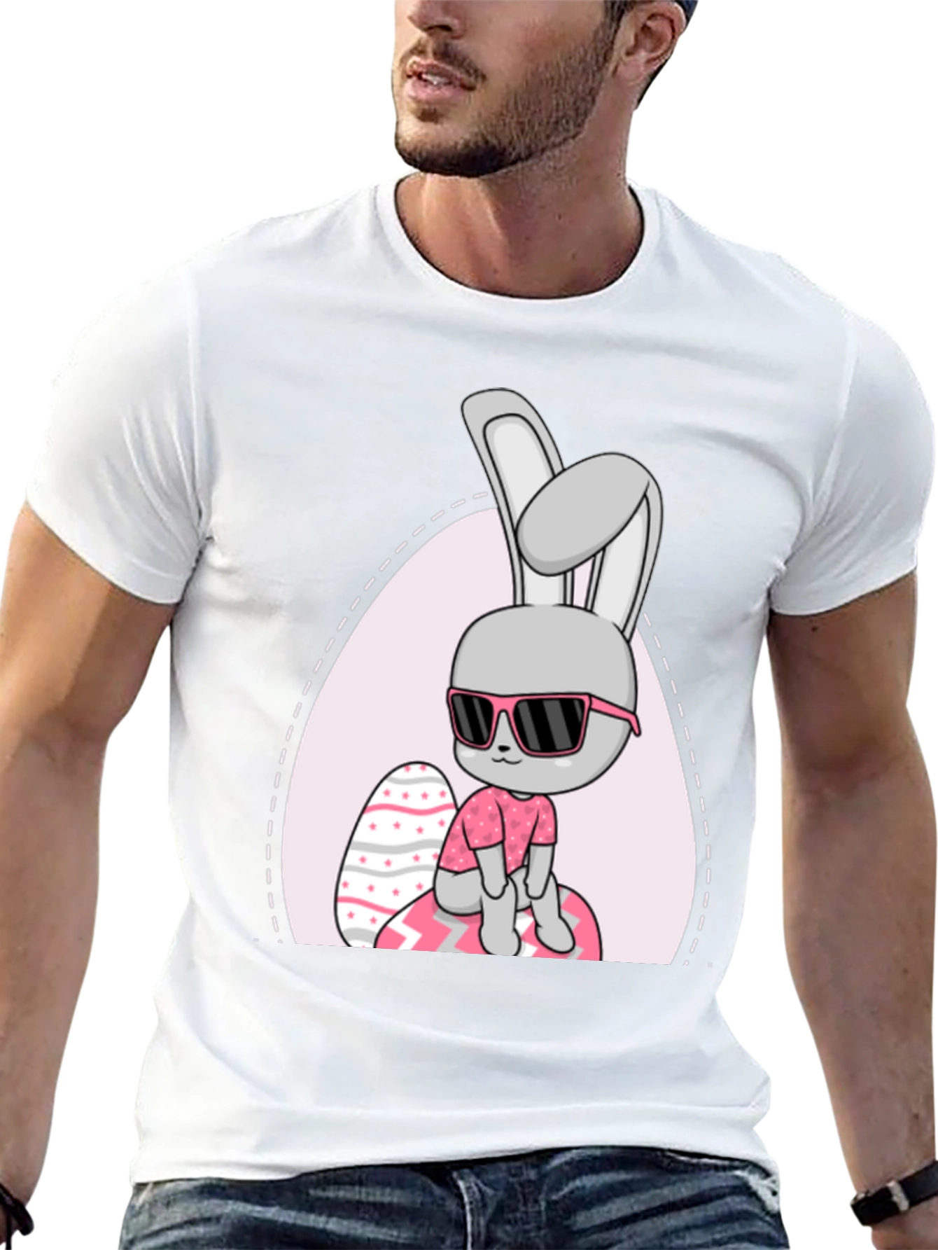 Cool Bunny Easter T-Shirt