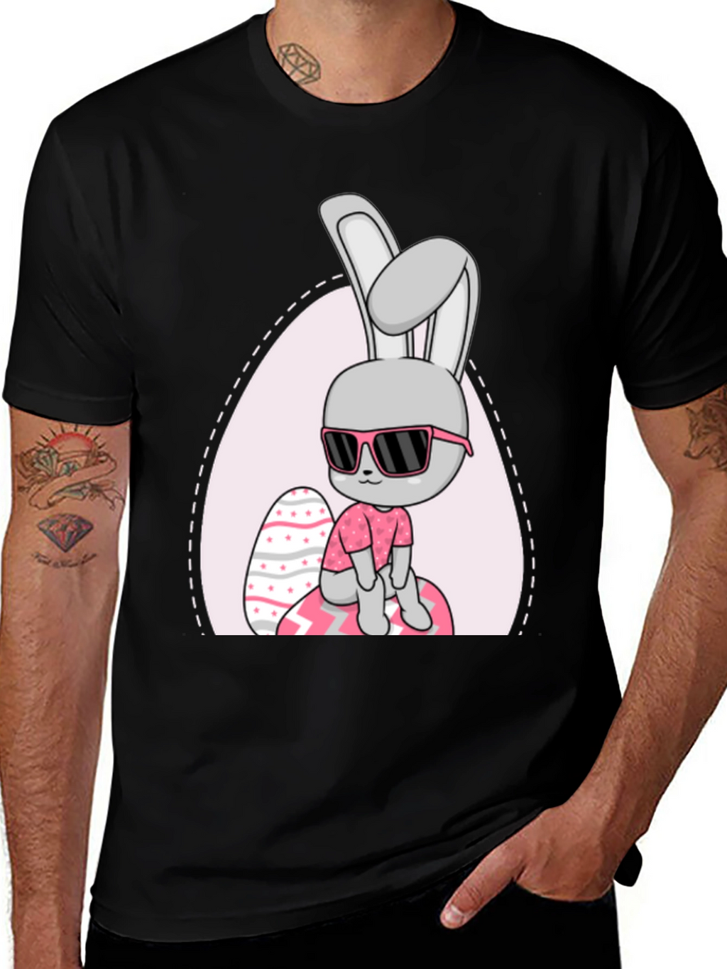 Cool Bunny Easter T-Shirt