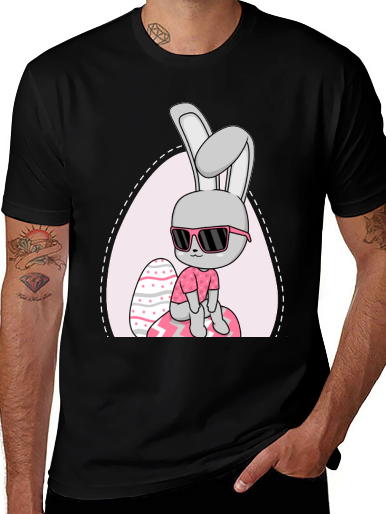 Cool Bunny Easter T-Shirt