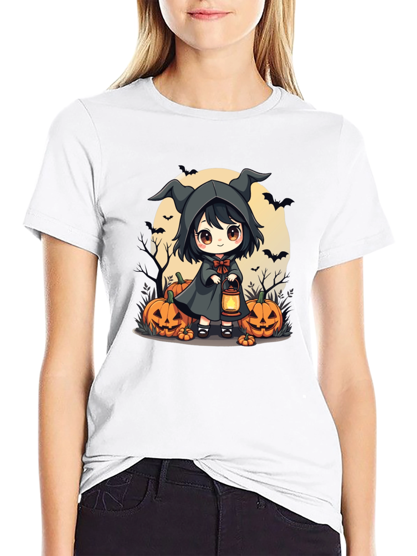 Halloween Witch Chibi T-Shirt