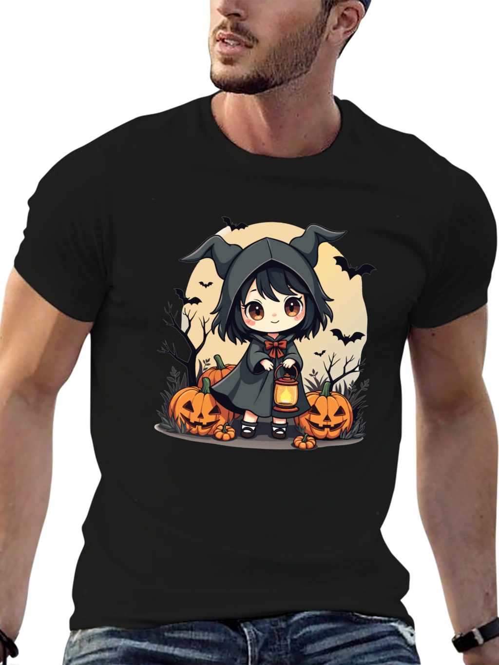 Halloween Witch Chibi T-Shirt