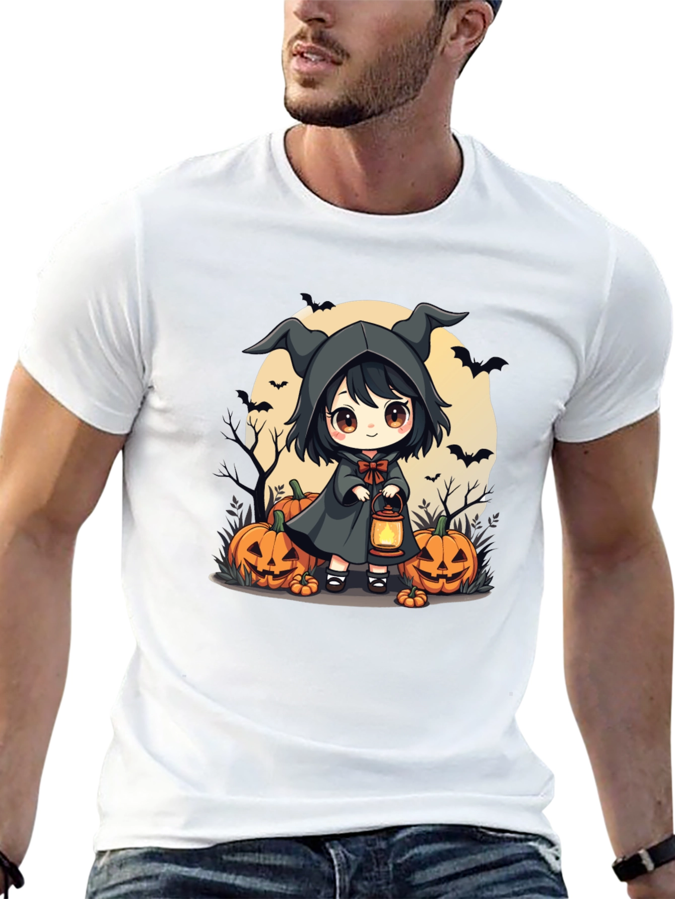 Halloween Witch Chibi T-Shirt