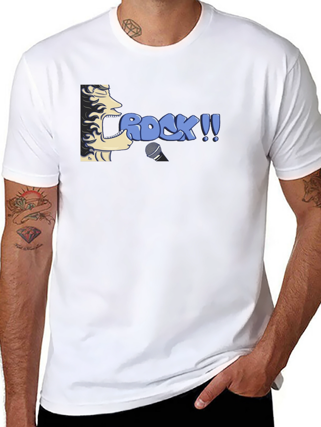 Rock Graphic Tee - Loud Style!