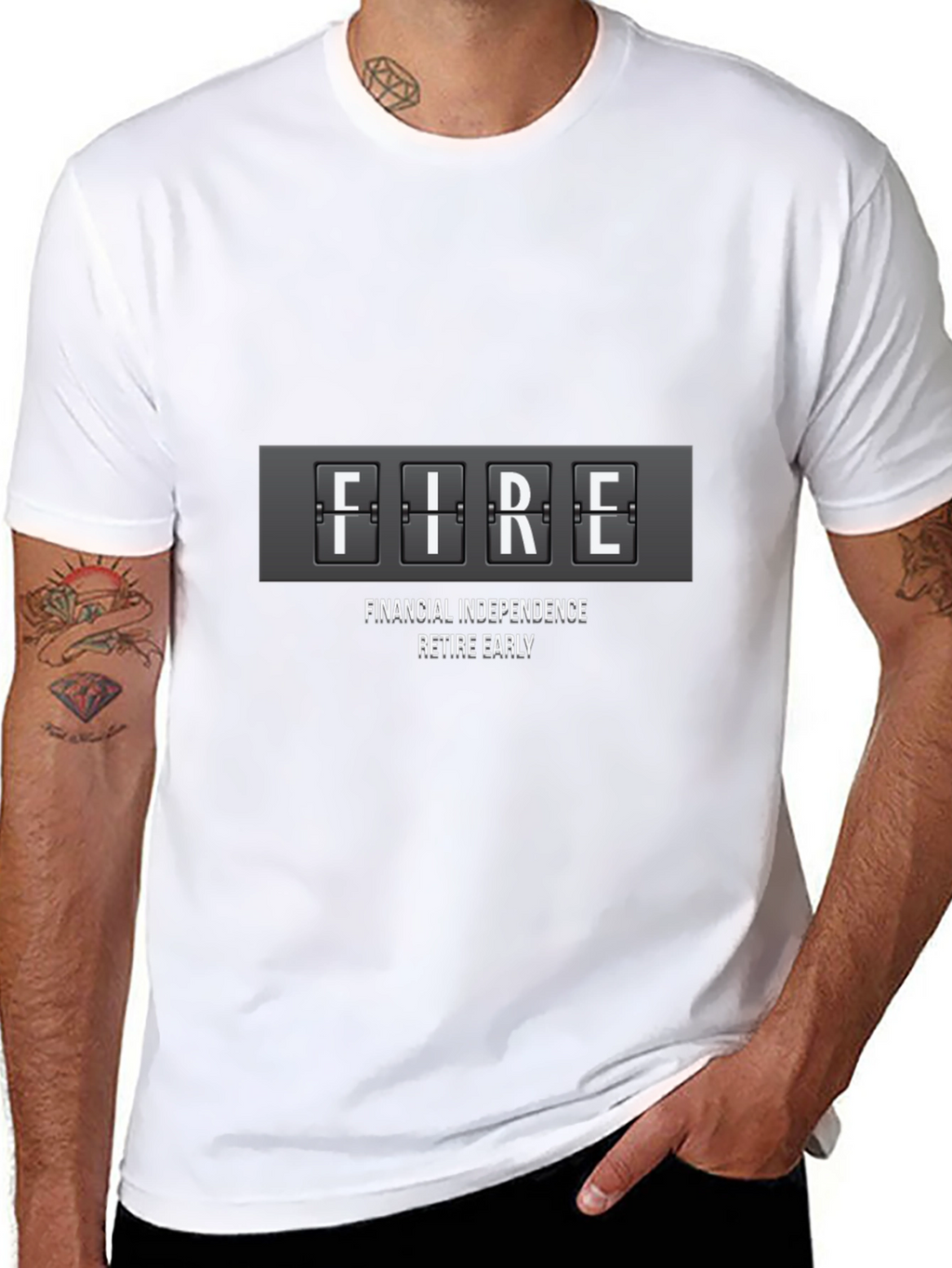 FIRE Financial Independence Retire Early T-Shirt