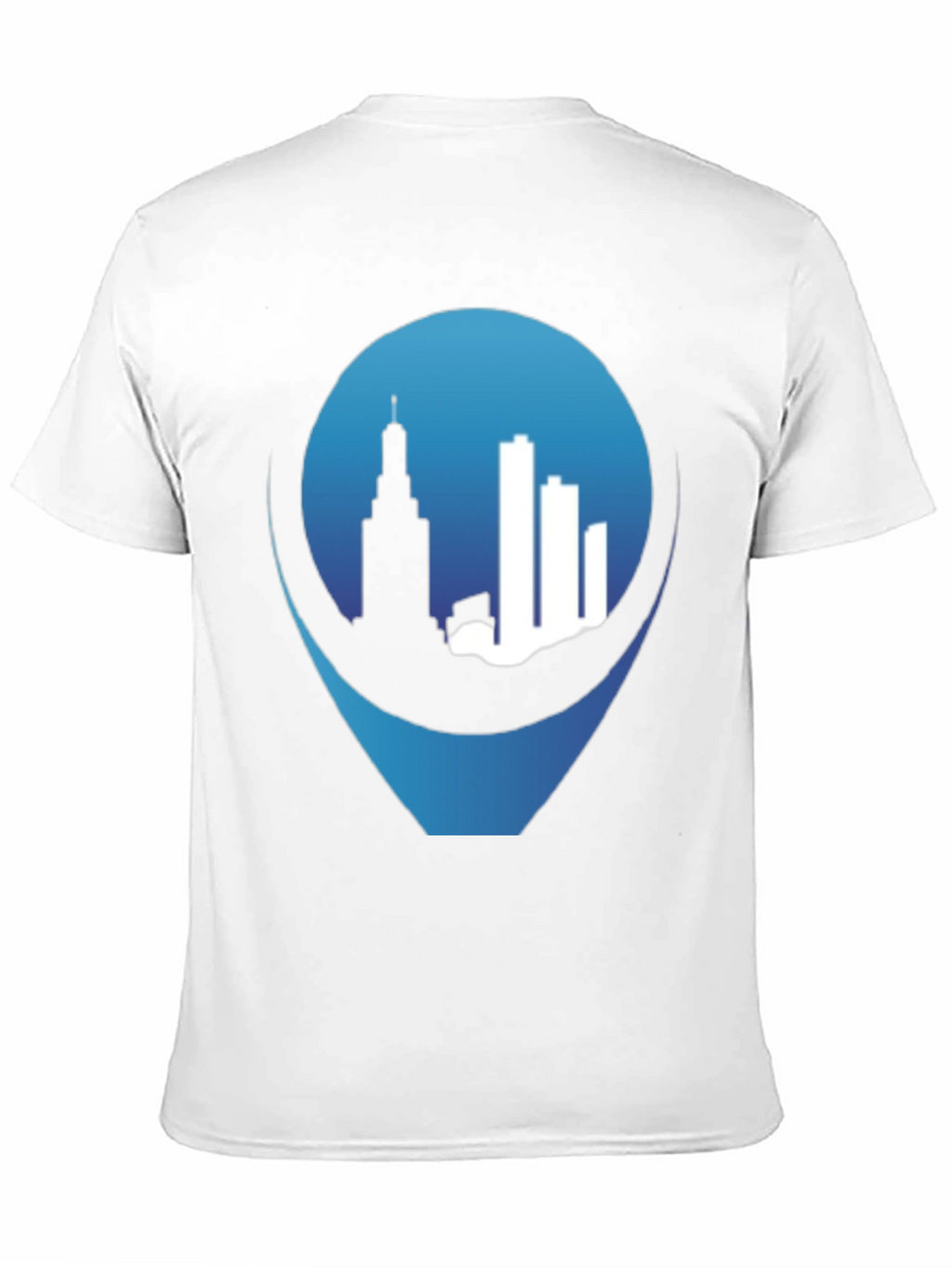 Cityscape Pin Black T-Shirt