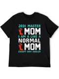 Jedi Master Mom T-Shirt - Cool Mothers Day Gift