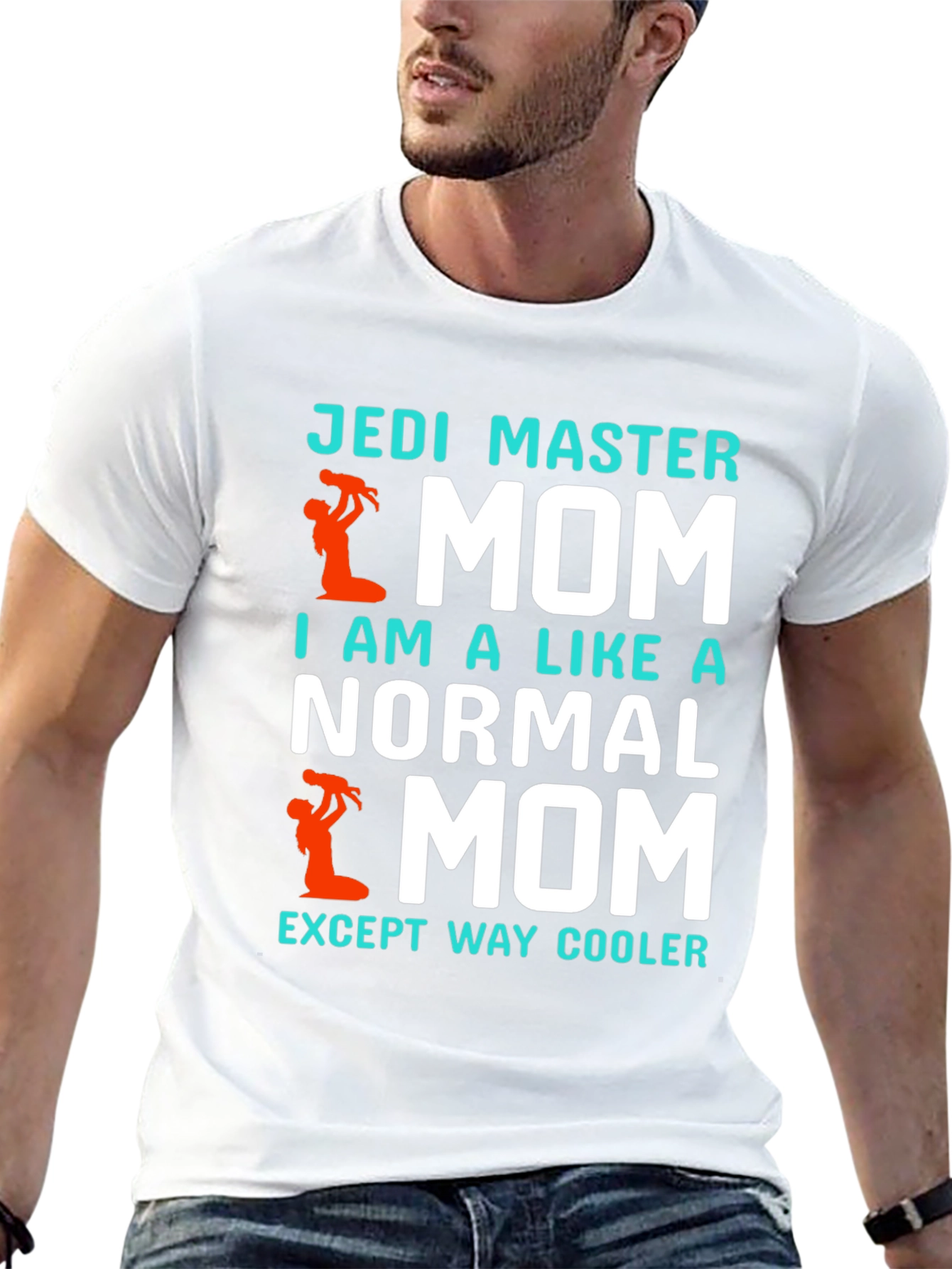 Jedi Master Mom T-Shirt - Cool Mothers Day Gift