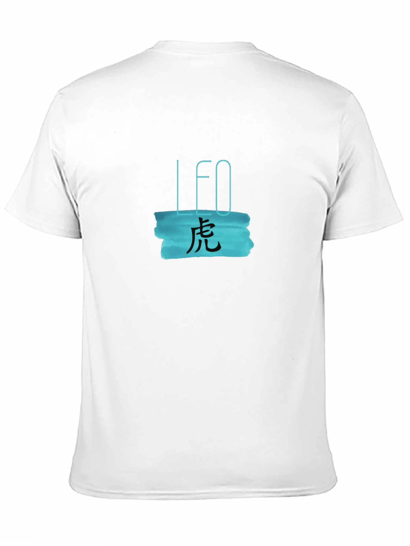 Black LEO Zodiac Graphic Tee