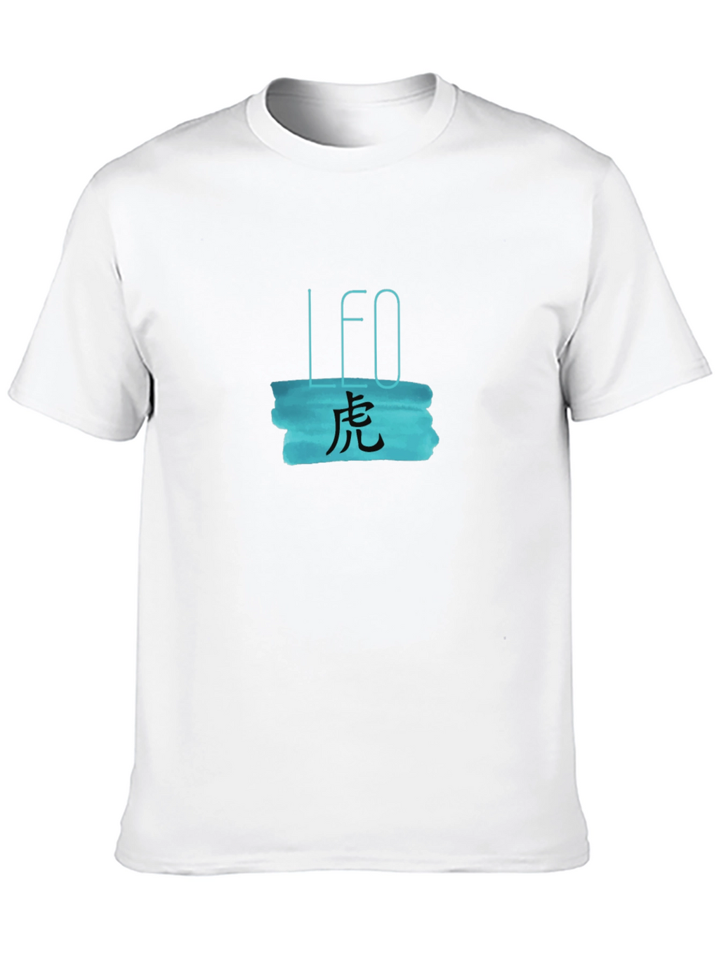 Black LEO Zodiac Graphic Tee
