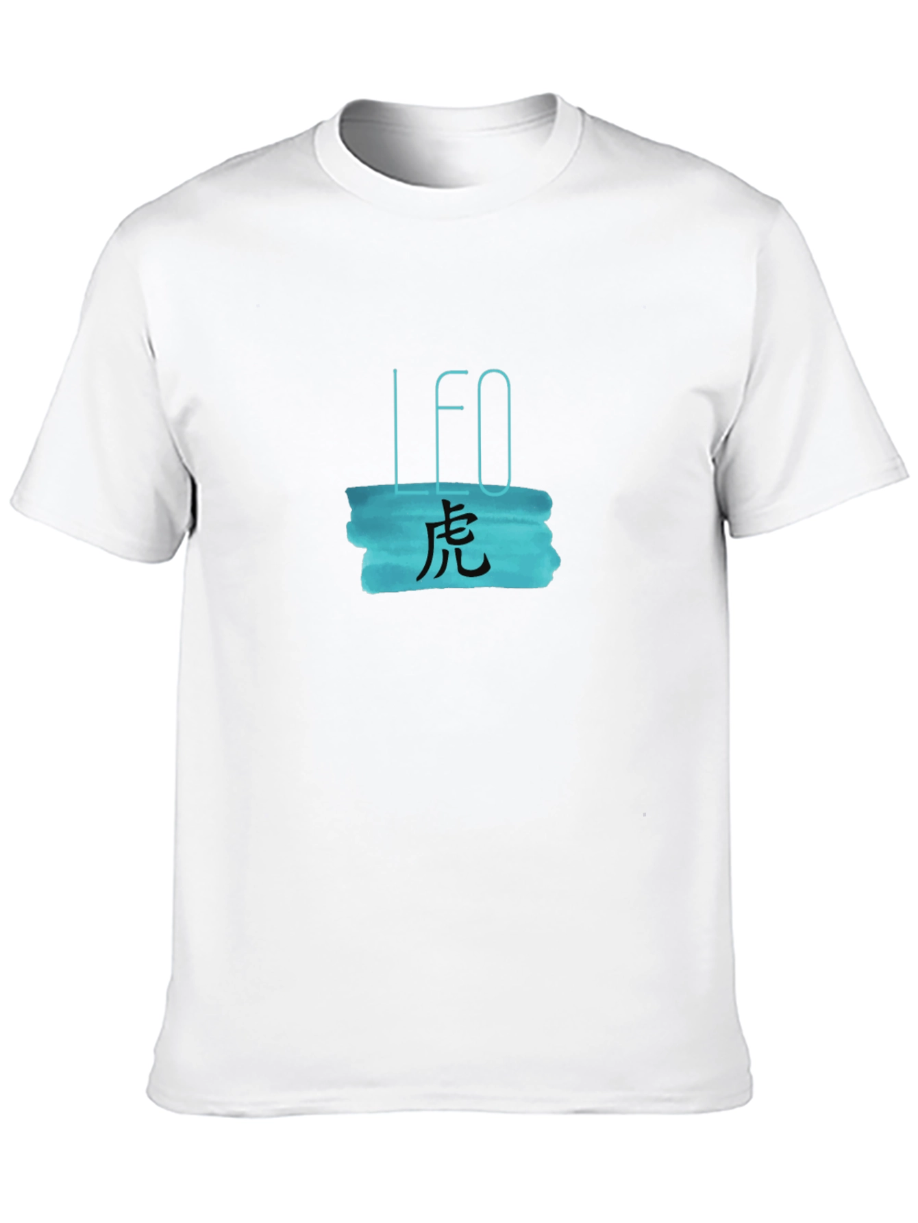 Black LEO Zodiac Graphic Tee